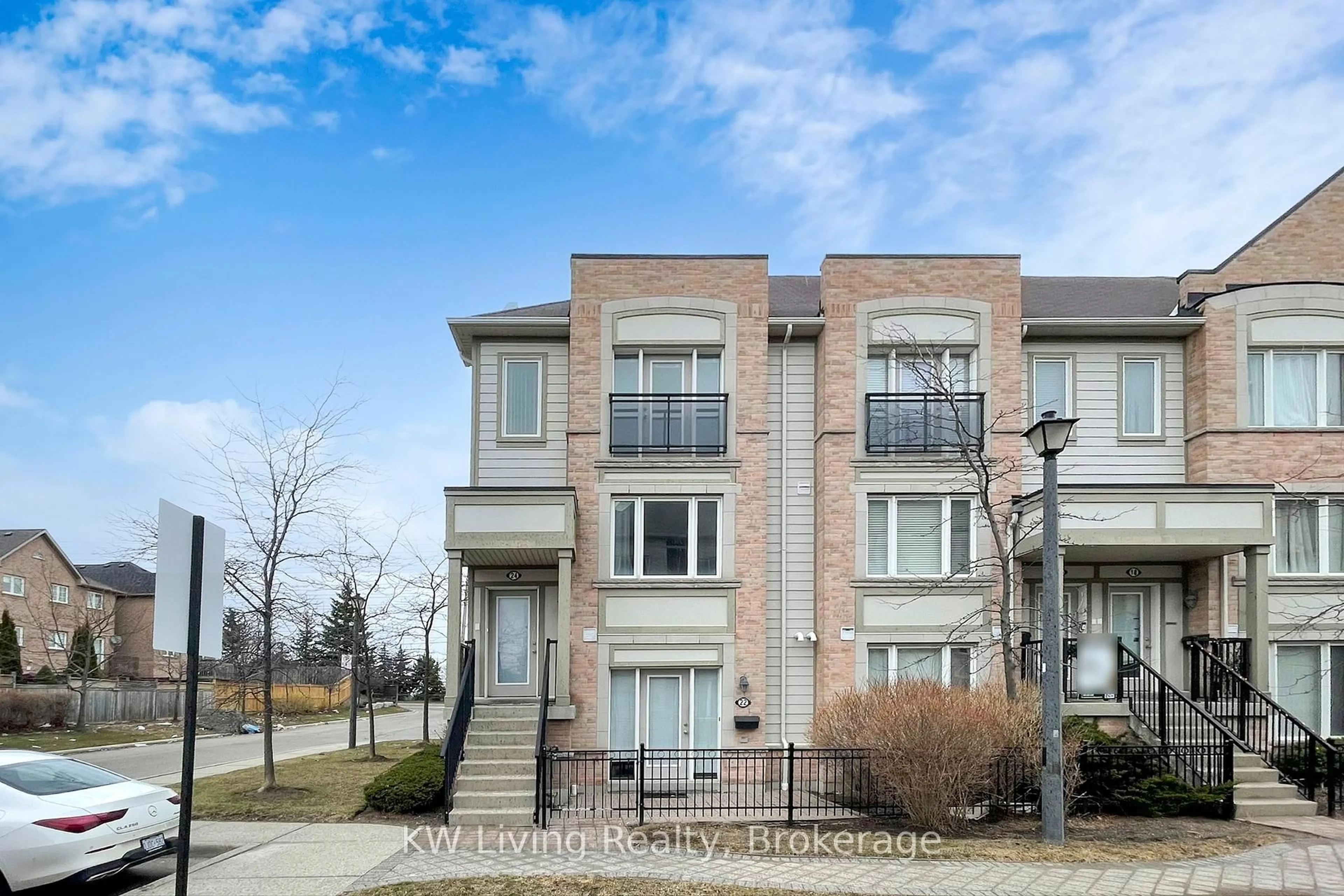 Home with brick exterior material, street for 5650 Winston Churchill Blvd #24, Mississauga Ontario L5M 0L8