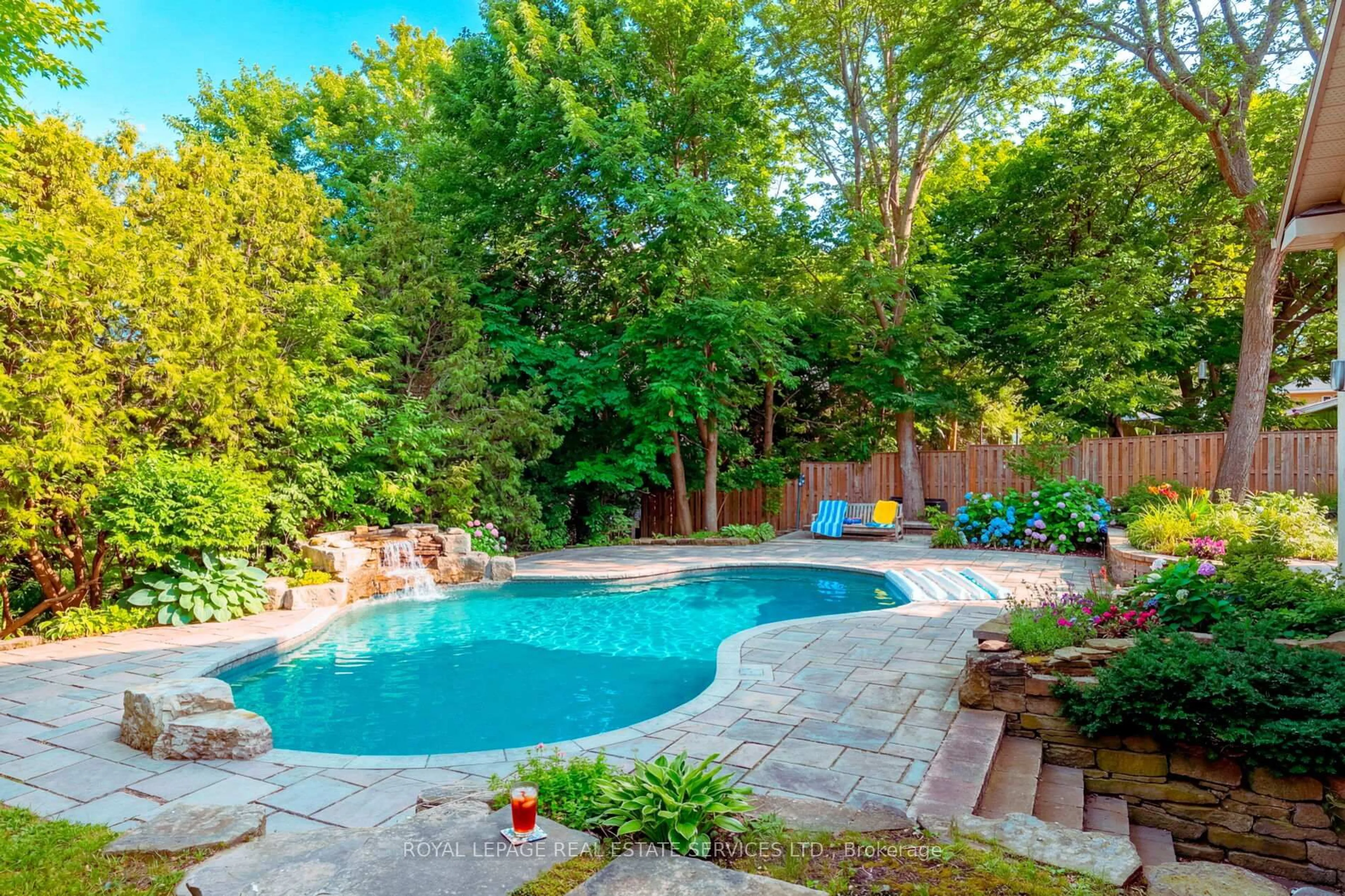 Pool for 1387 Willowdown Rd, Oakville Ontario L6L 1X2