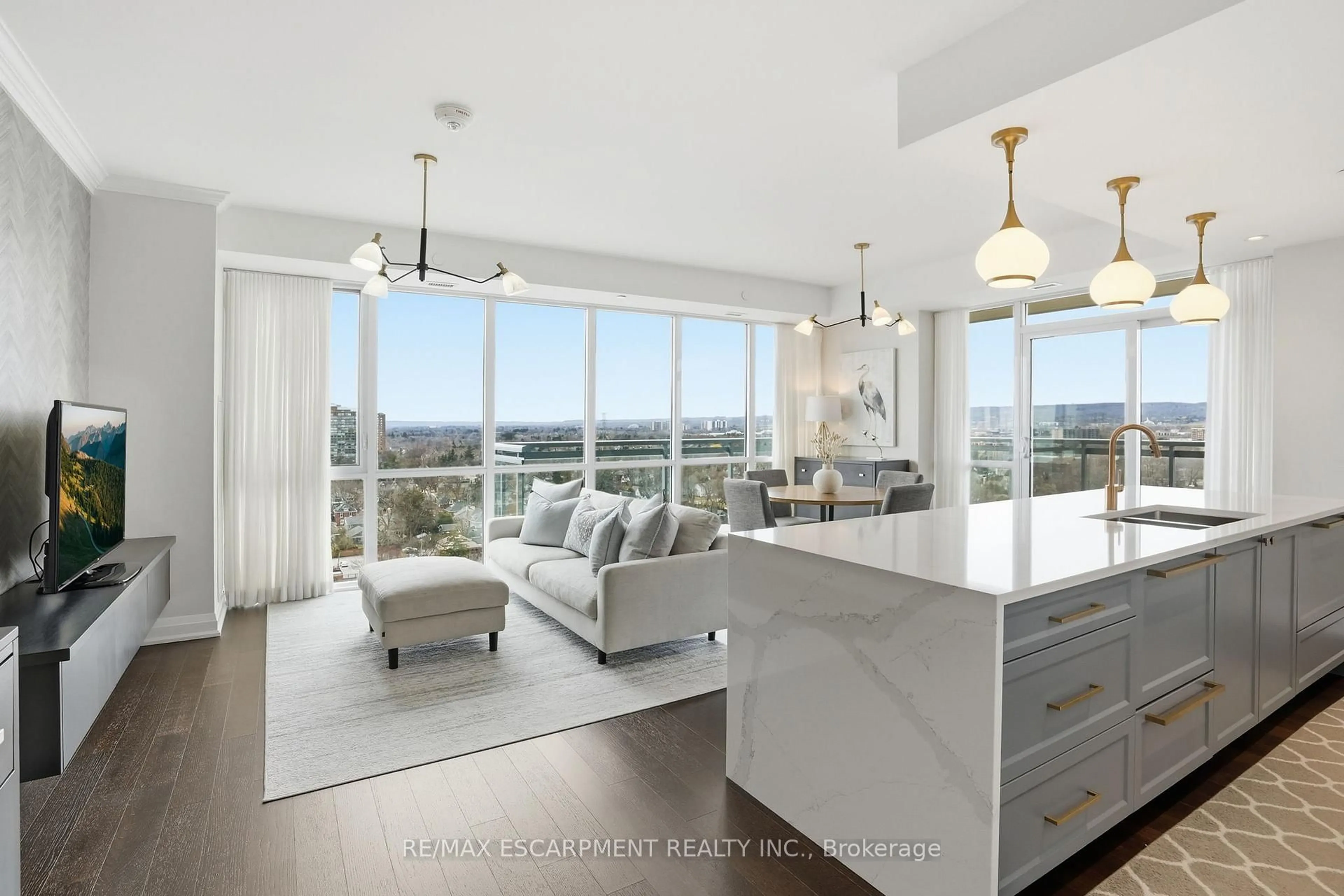 Open concept kitchen, unknown for 2025 Maria St #1408, Burlington Ontario L7R 0E9