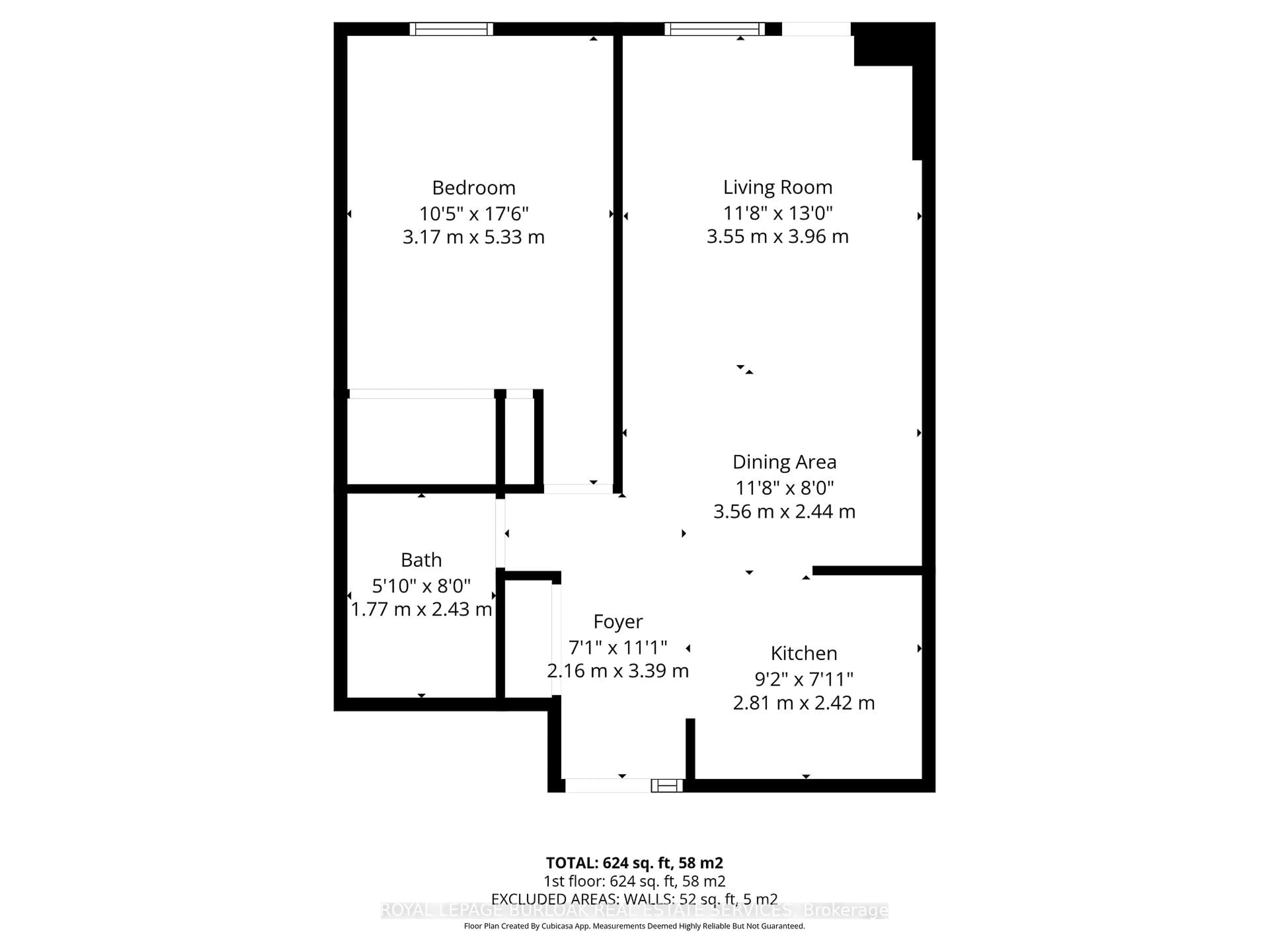 Floor plan for 6720 Glen Erin Dr #312, Mississauga Ontario L5N 3K8