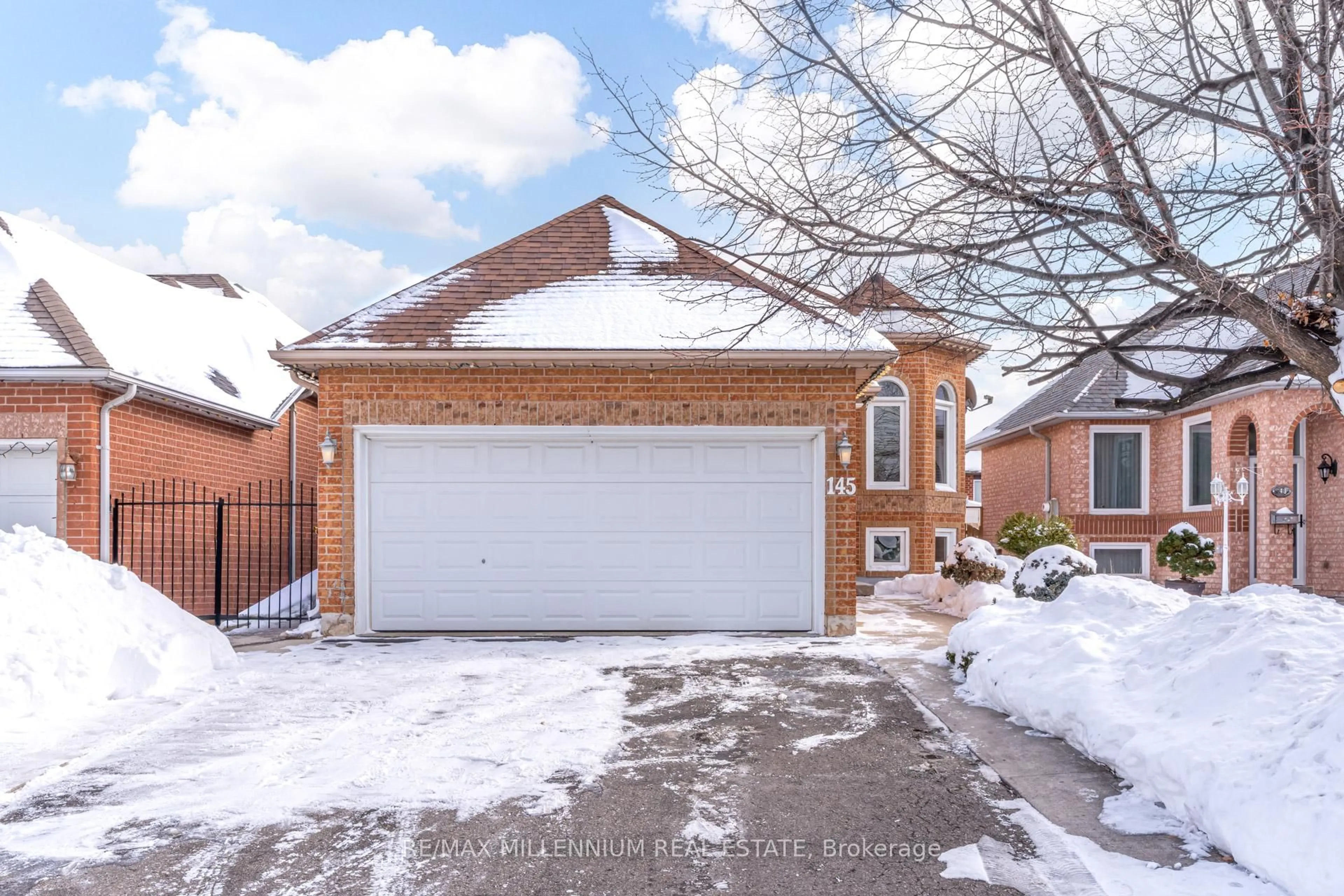 Home with brick exterior material, street for 145 Springview Dr, Brampton Ontario L6X 4K2
