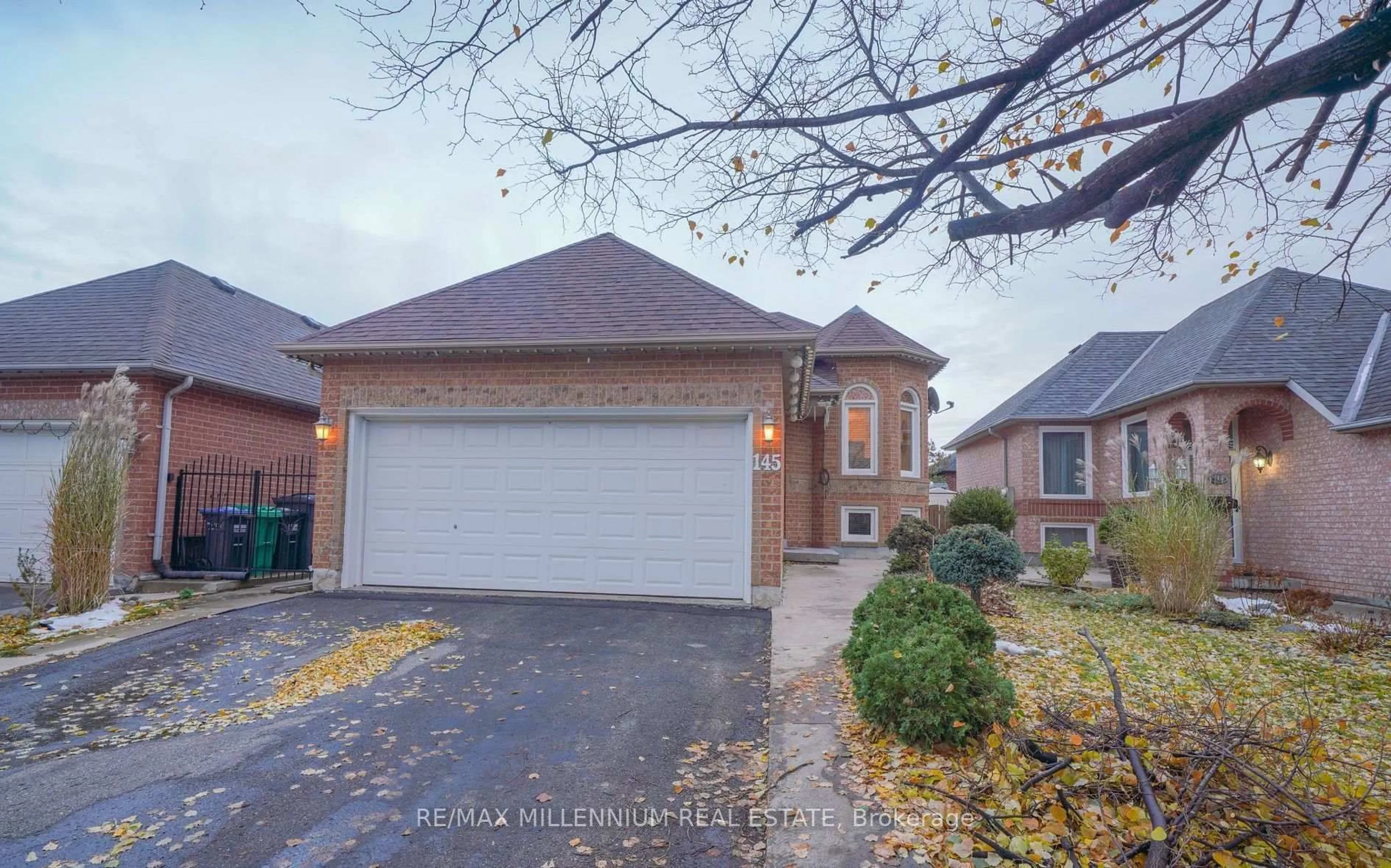 Home with brick exterior material, street for 145 Springview Dr, Brampton Ontario L6X 4K2