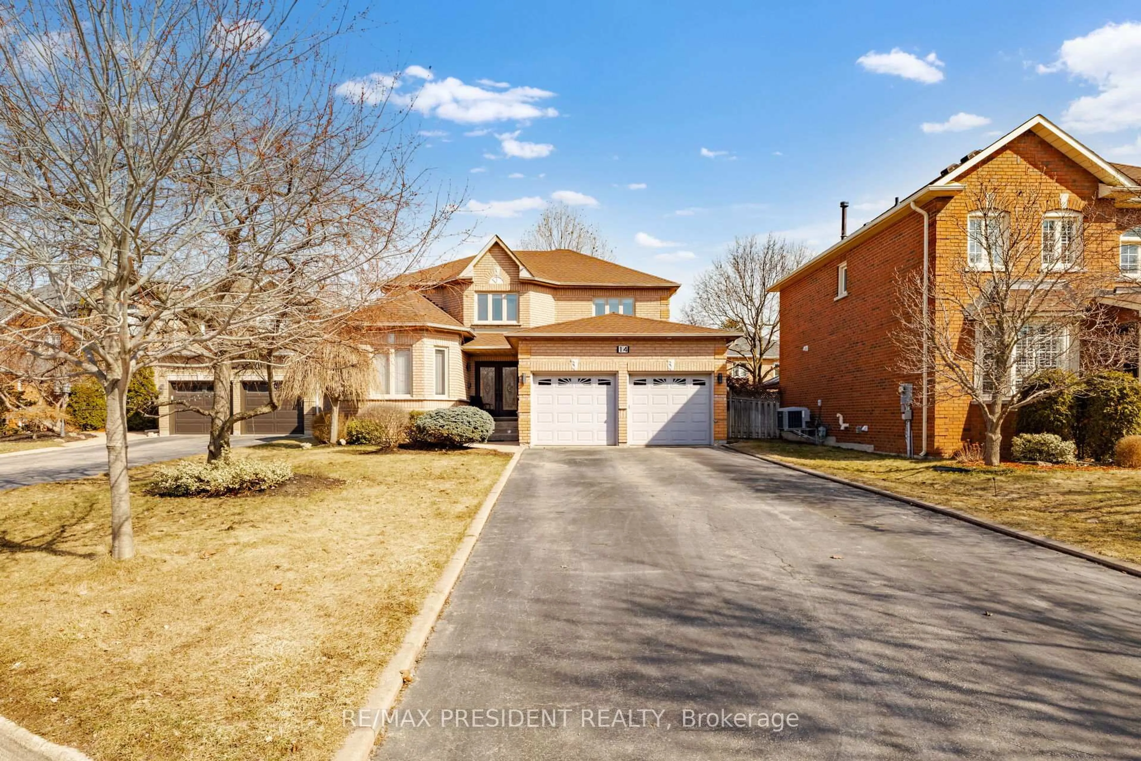 Home with brick exterior material, street for 14 Samuel Cres, Halton Hills Ontario L7G 5J2