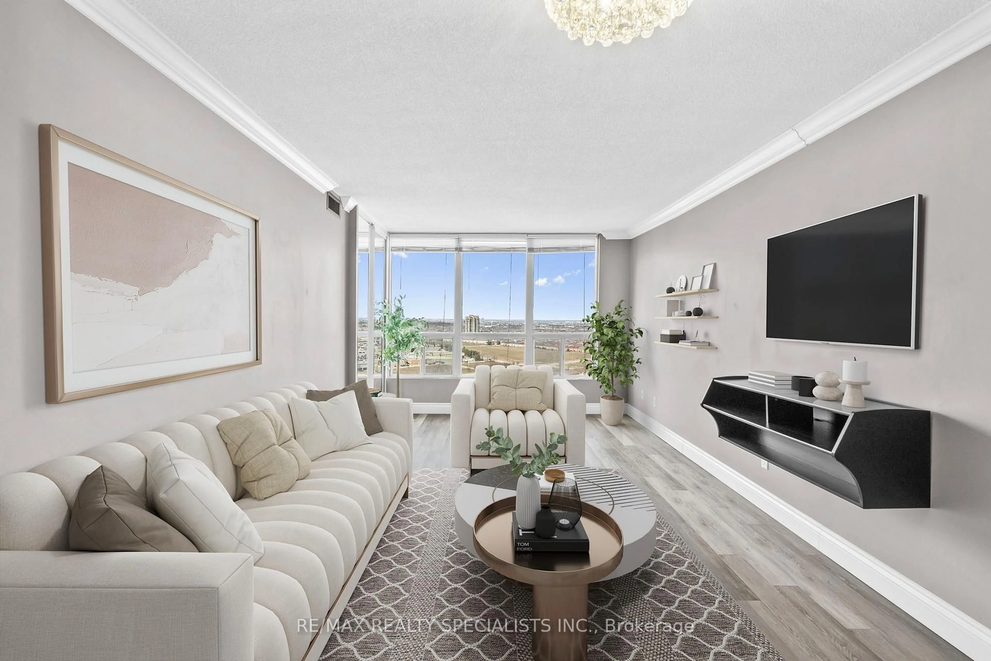 Living room with furniture, unknown for 4460 Tucana Crt #2202, Mississauga Ontario L5R 3K9