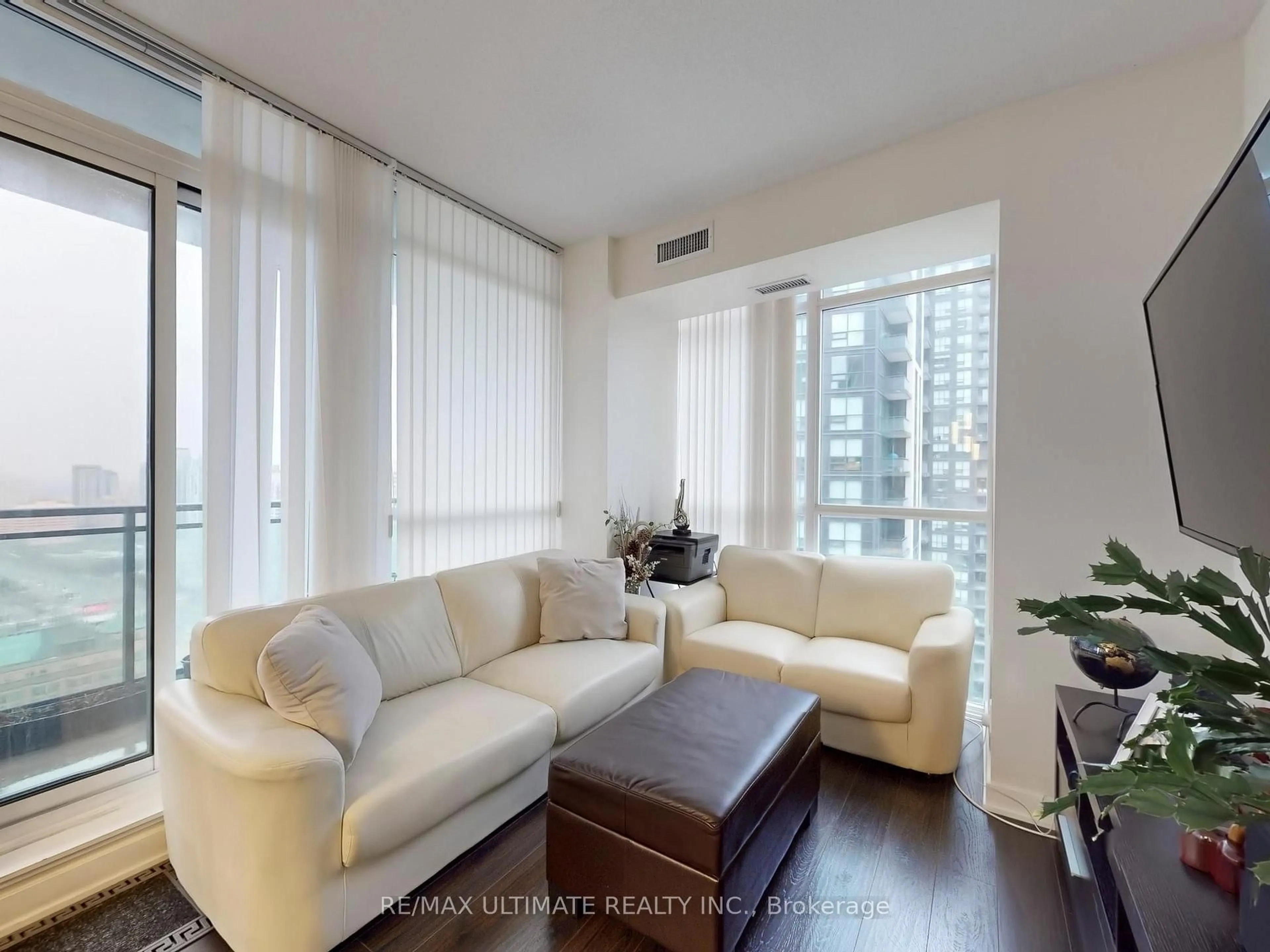 Living room with furniture, unknown for 4065 Brickstone Mews #3102, Mississauga Ontario L5B 0G3