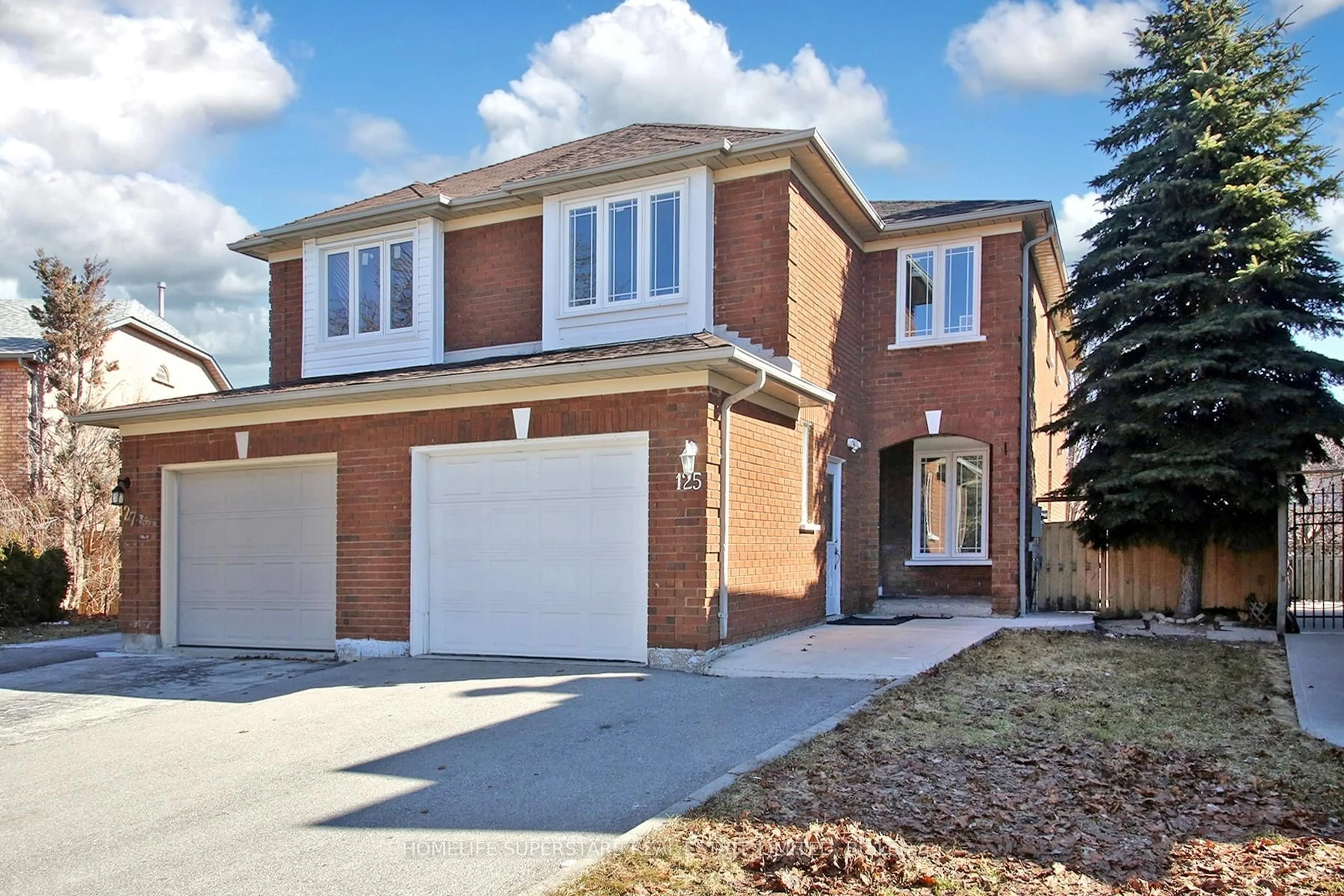 Home with brick exterior material, street for 125 Bighorn Cres, Brampton Ontario L6R 1G2