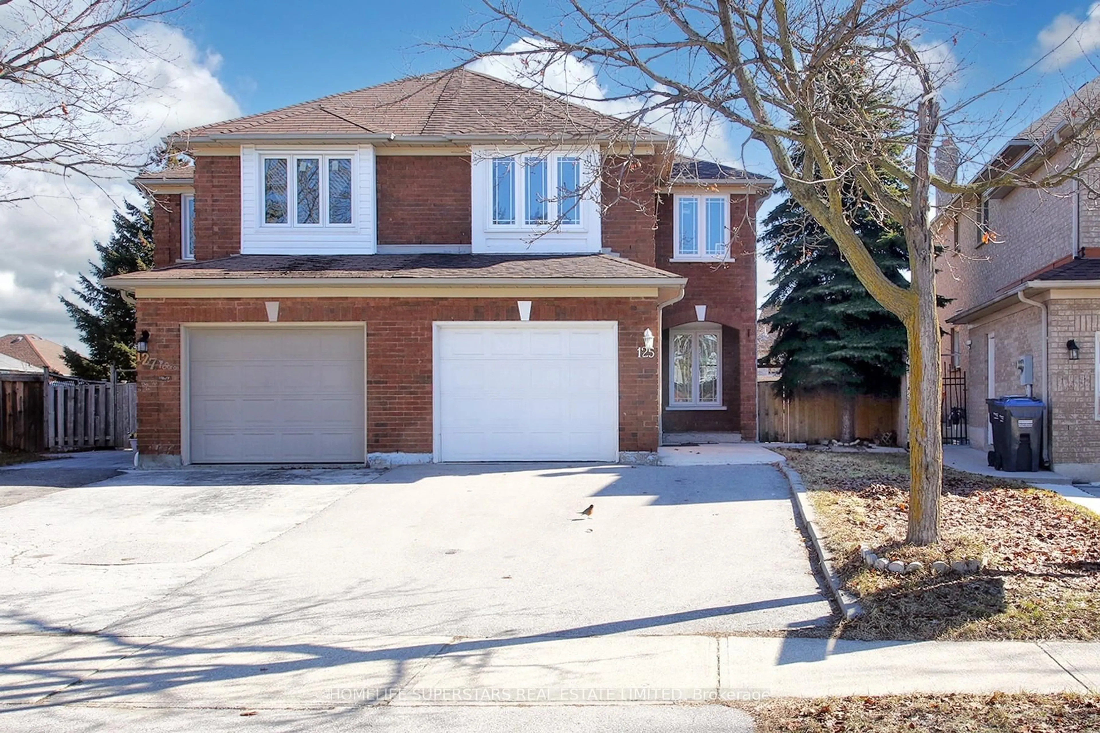 Home with brick exterior material, street for 125 Bighorn Cres, Brampton Ontario L6R 1G2
