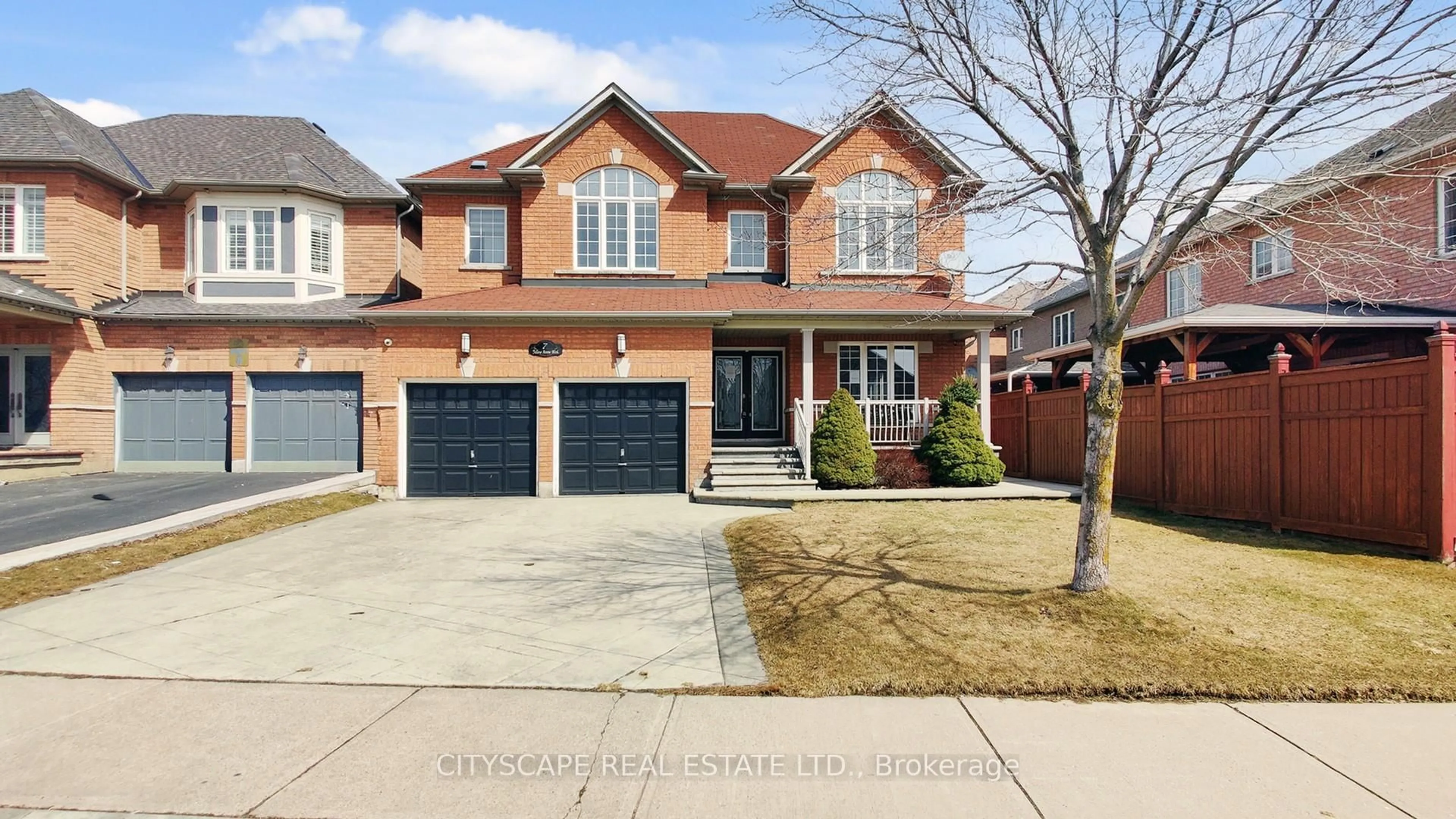 Home with brick exterior material, street for 7 Yellow Avens Blvd, Brampton Ontario L6R 0K5