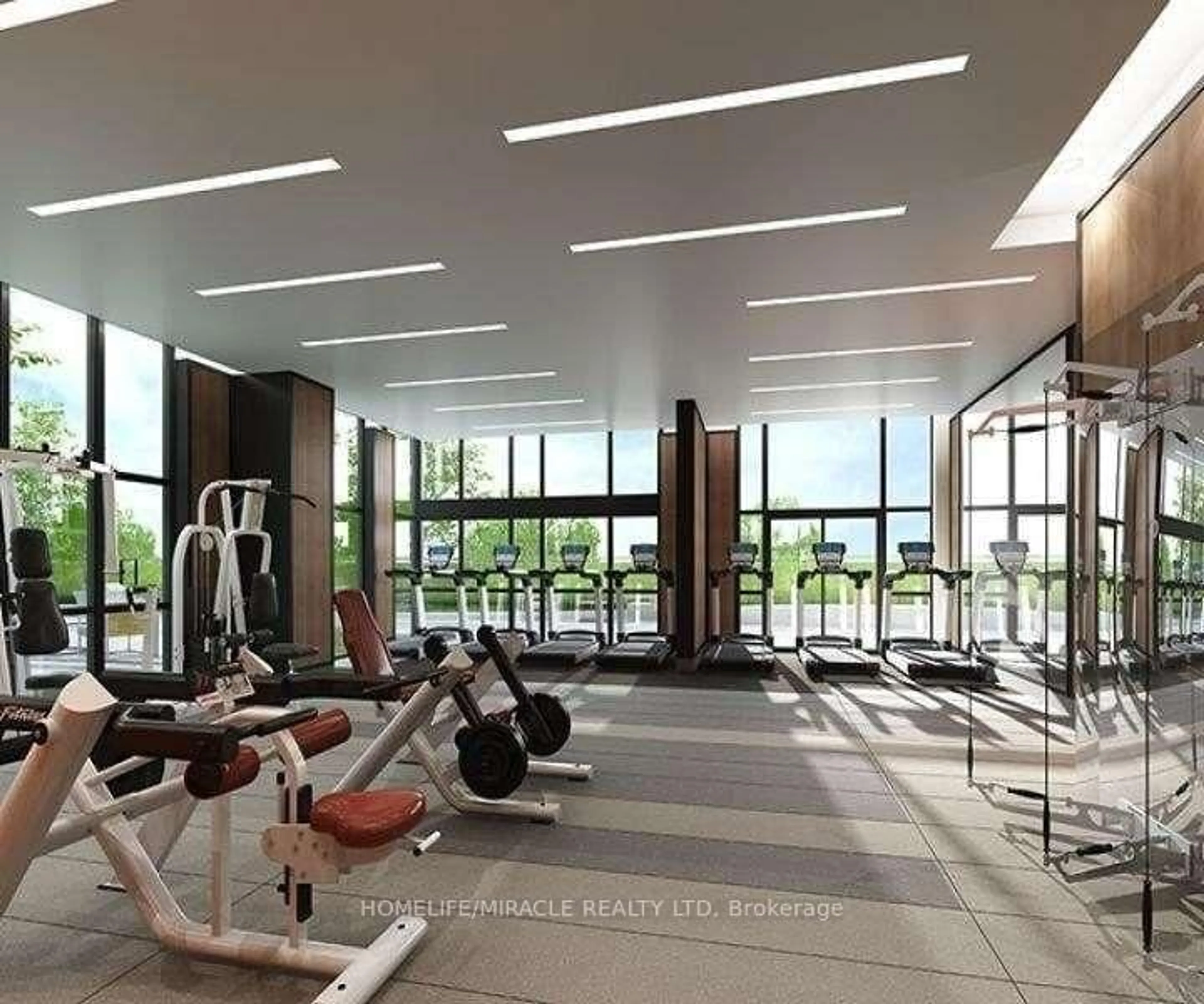 Gym or fitness room for 9 Mabelle Ave #1226, Toronto Ontario M9A 4X7