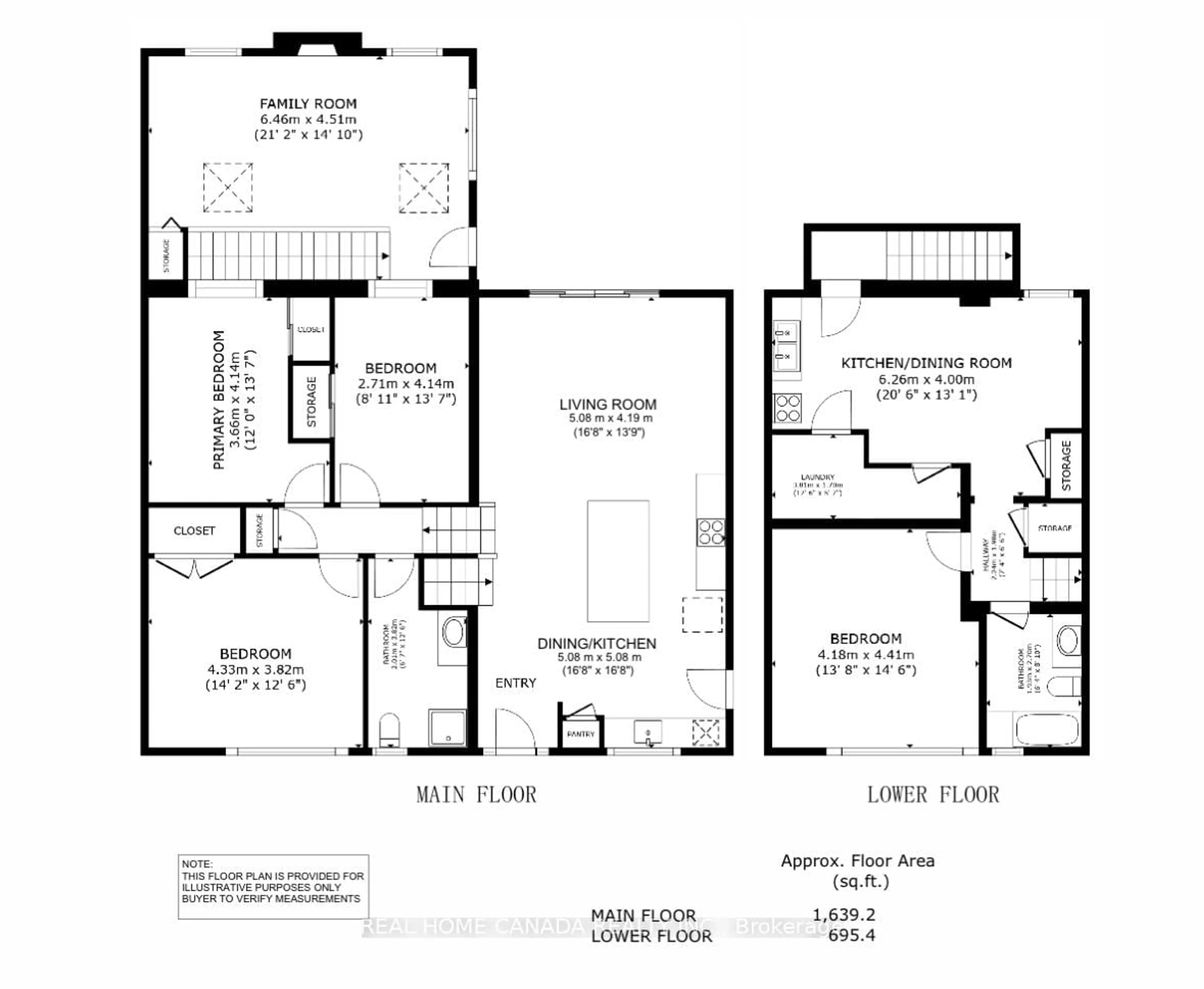 Floor plan for 29 Ellesboro Dr, Mississauga Ontario L5N 1C3