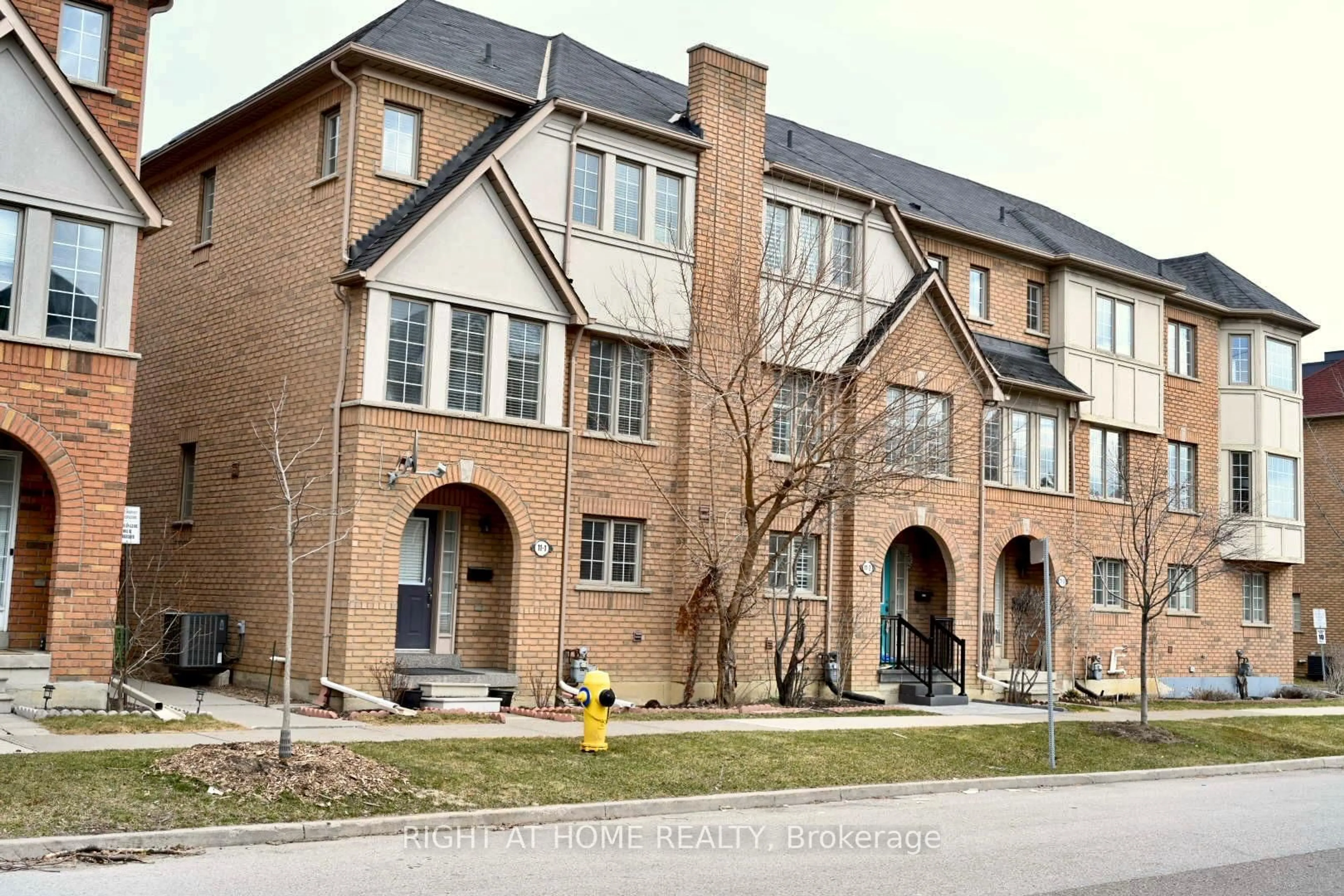 Home with brick exterior material, street for 11 West Deane Park Dr #1, Toronto Ontario M9B 2R5