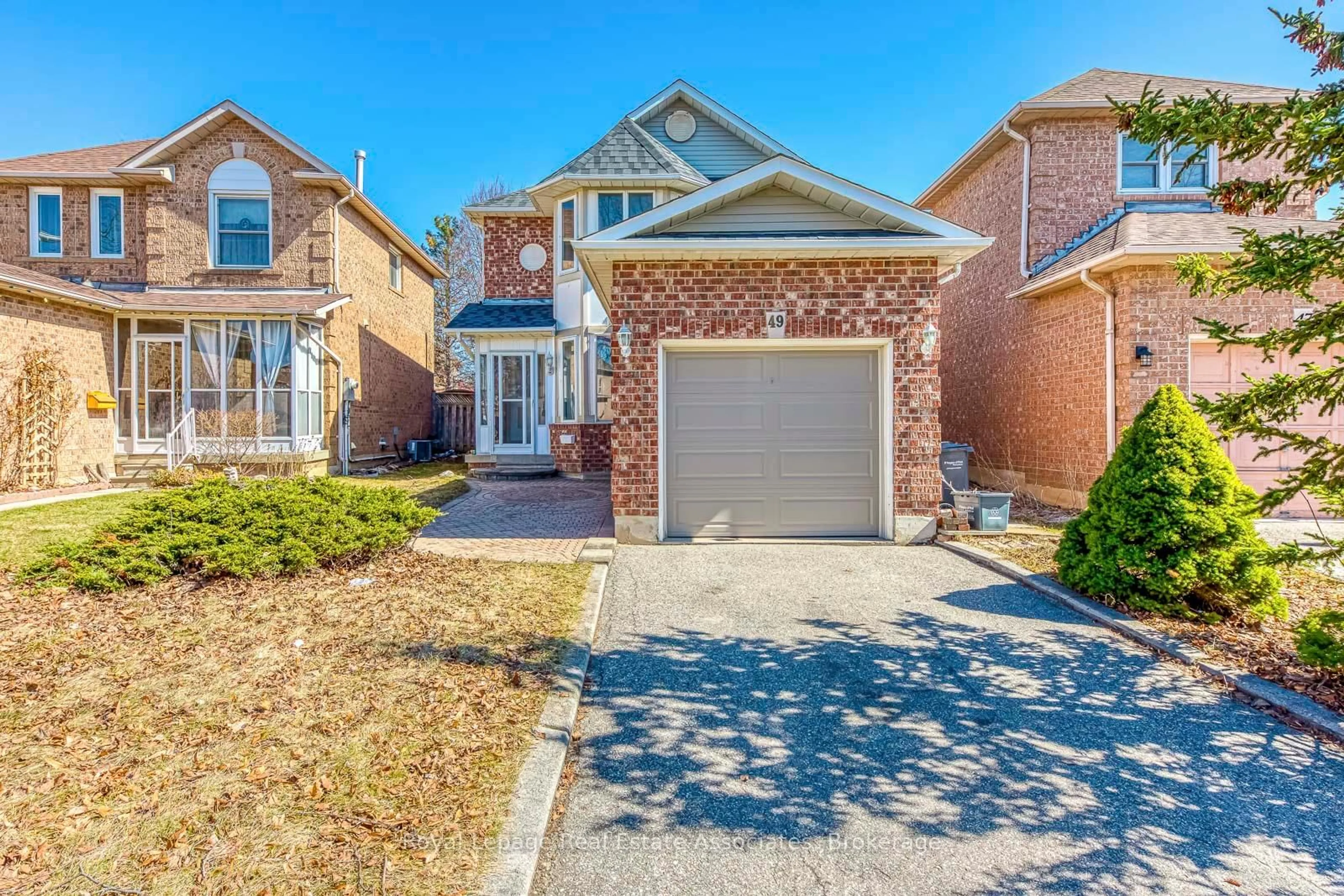 Home with brick exterior material, street for 49 Letty Ave, Brampton Ontario L6Y 4T1