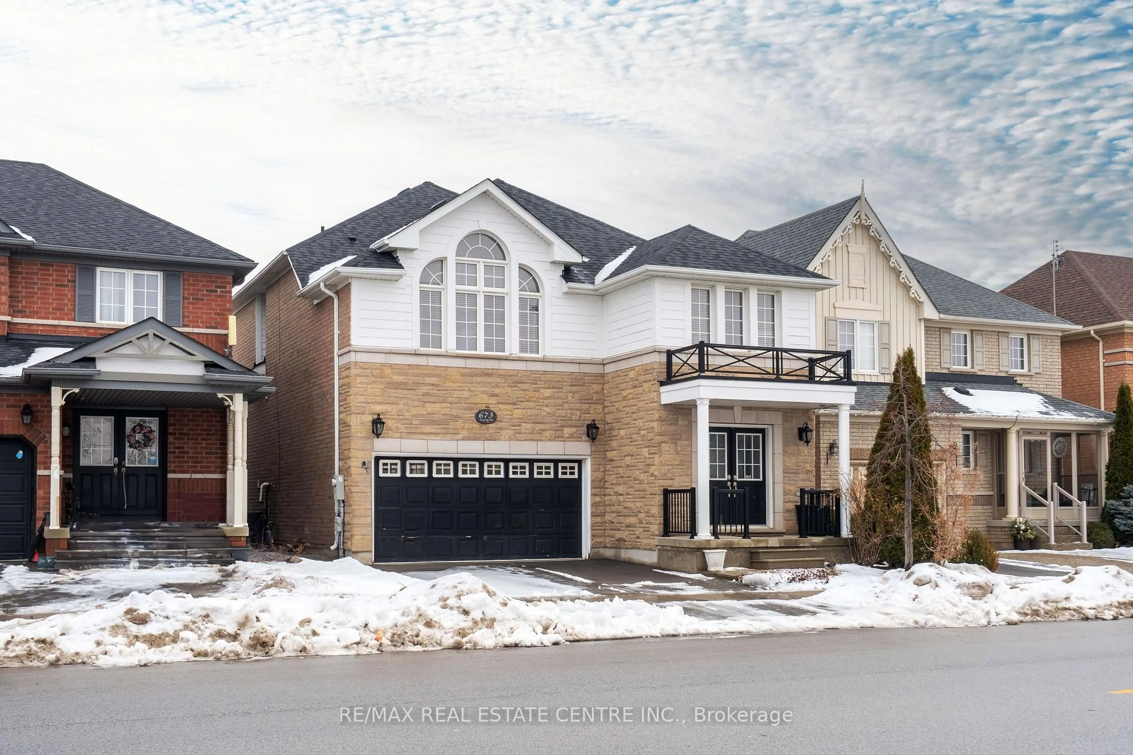 Home with brick exterior material, street for 673 Armstrong Blvd, Milton Ontario L9T 0H4