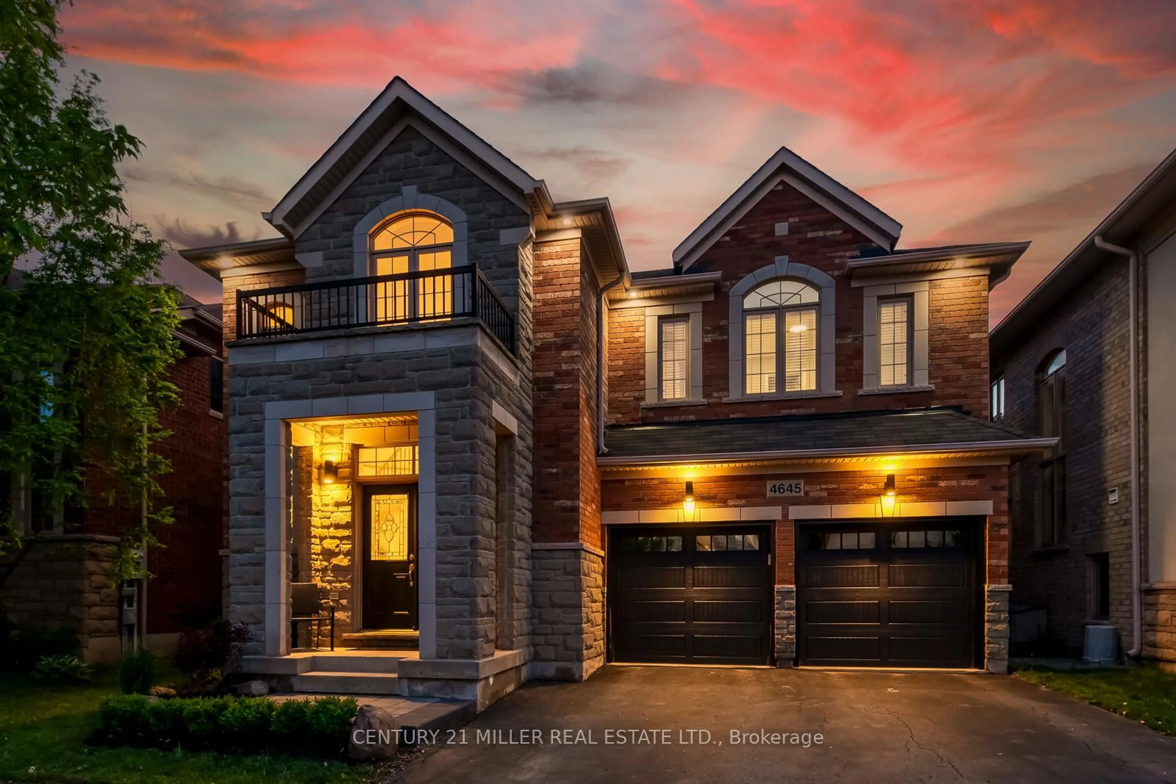 Home with brick exterior material, street for 4645 Ethel Rd, Burlington Ontario L7M 0E4