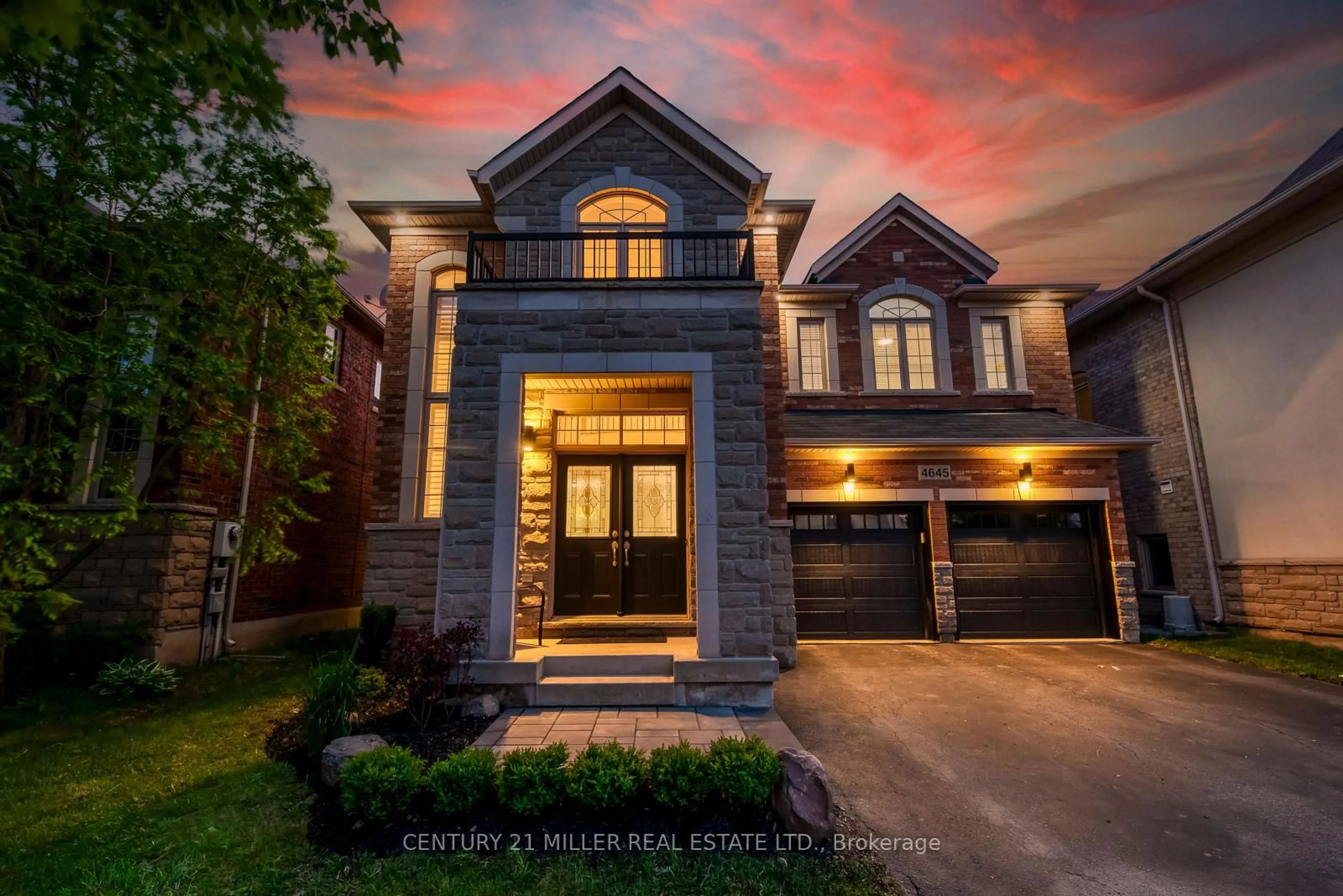 Home with brick exterior material, street for 4645 Ethel Rd, Burlington Ontario L7M 0E4