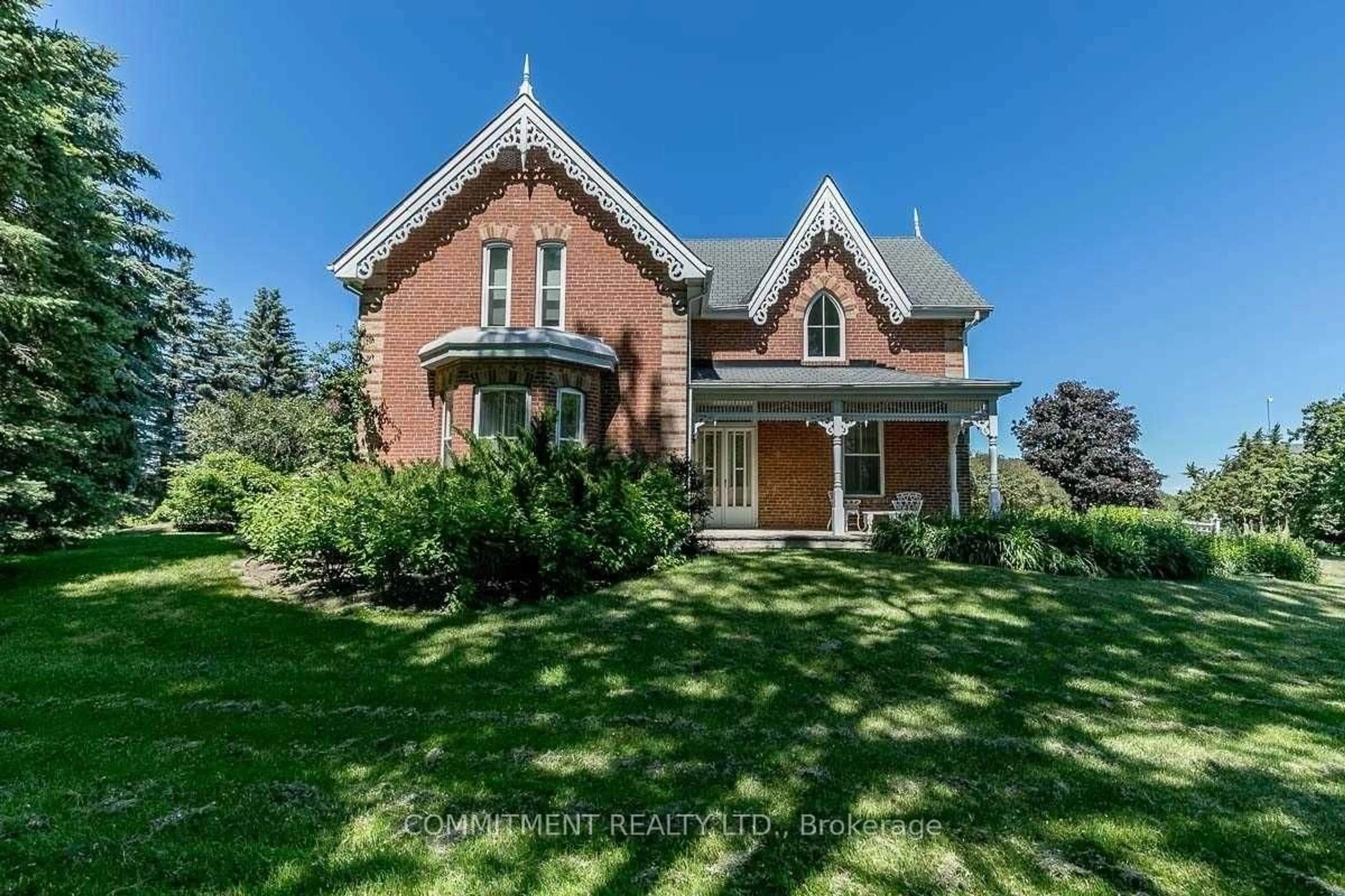 Home with brick exterior material, street for 16067 Heart Lake Rd, Caledon Ontario L7C 2L3