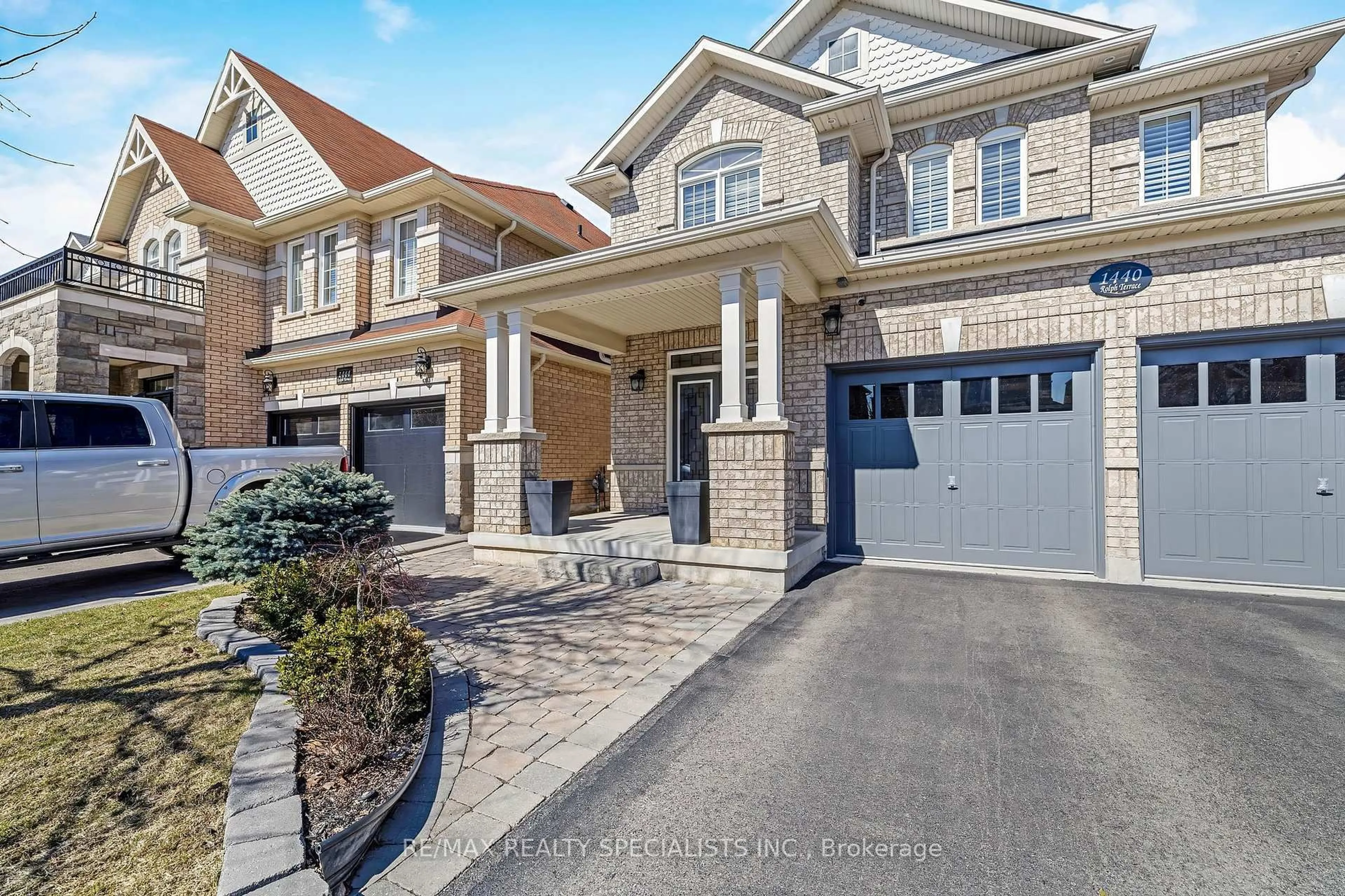 Home with brick exterior material, street for 1440 Rolph Terr, Milton Ontario L9T 7E1