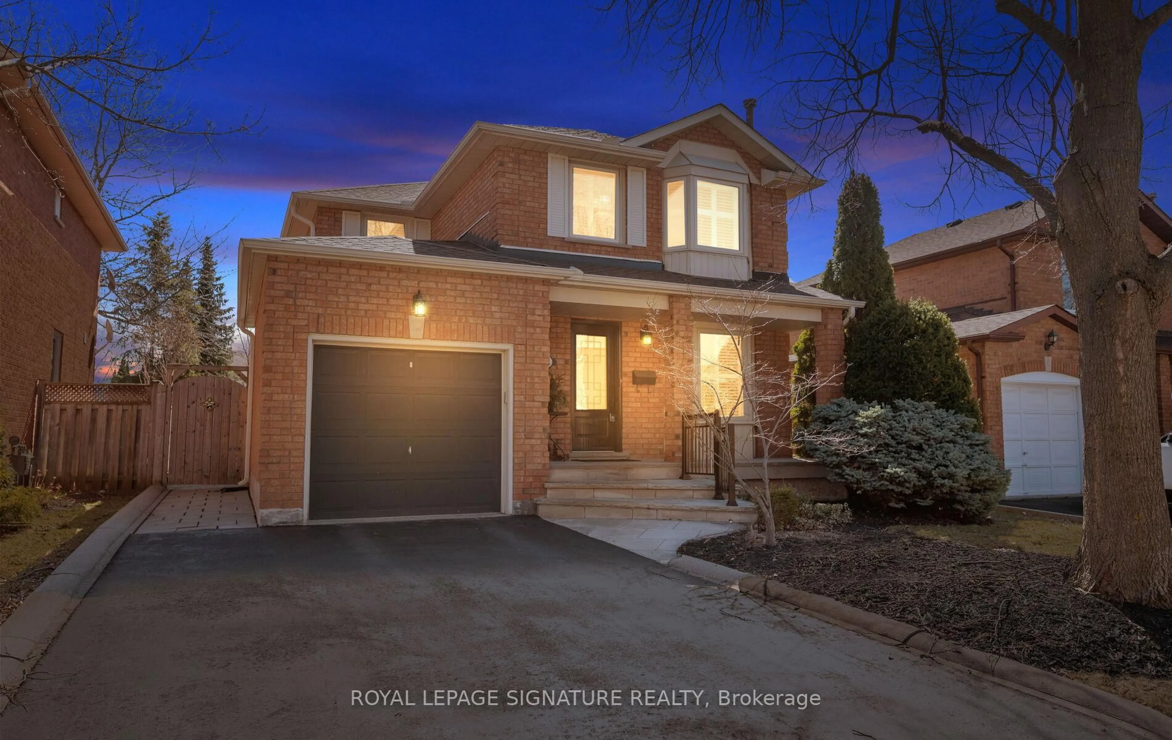 Home with brick exterior material, street for 1608 Parish Lane, Oakville Ontario L6M 3E2