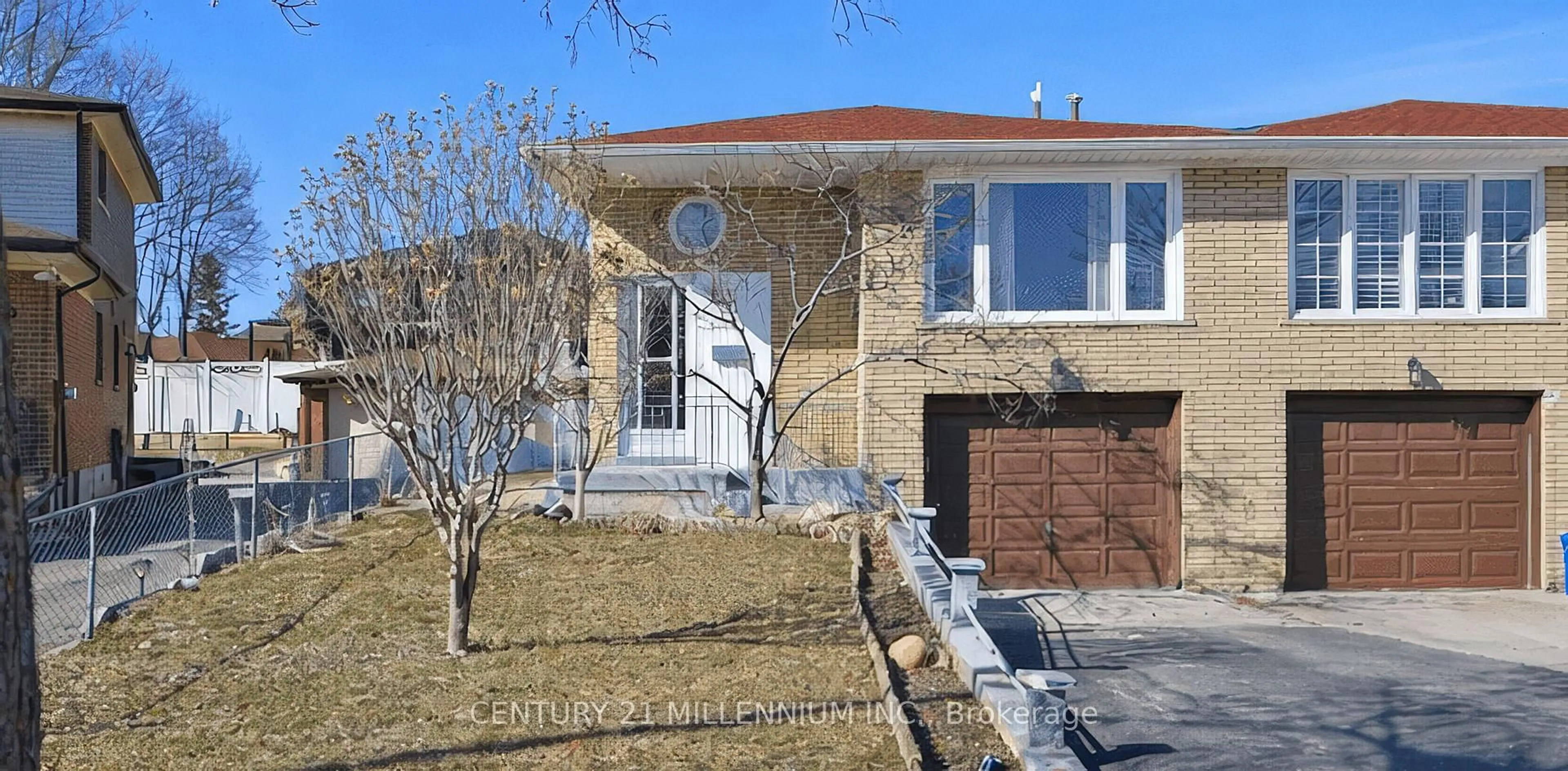 Home with brick exterior material, street for 42 Dellbrook Cres, Toronto Ontario M9L 1E2