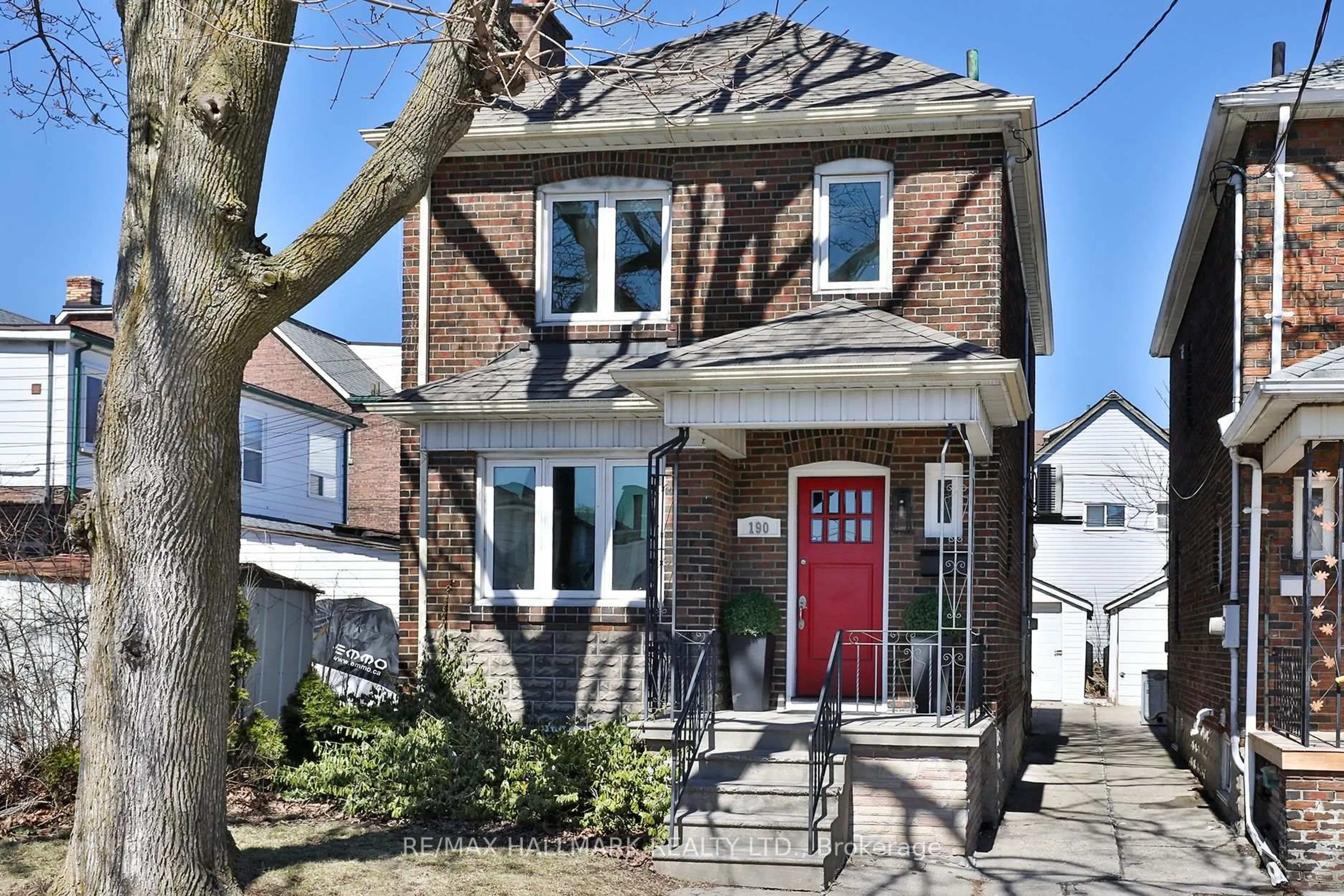 Home with brick exterior material, street for 190 Pendrith St, Toronto Ontario M6G 1S2