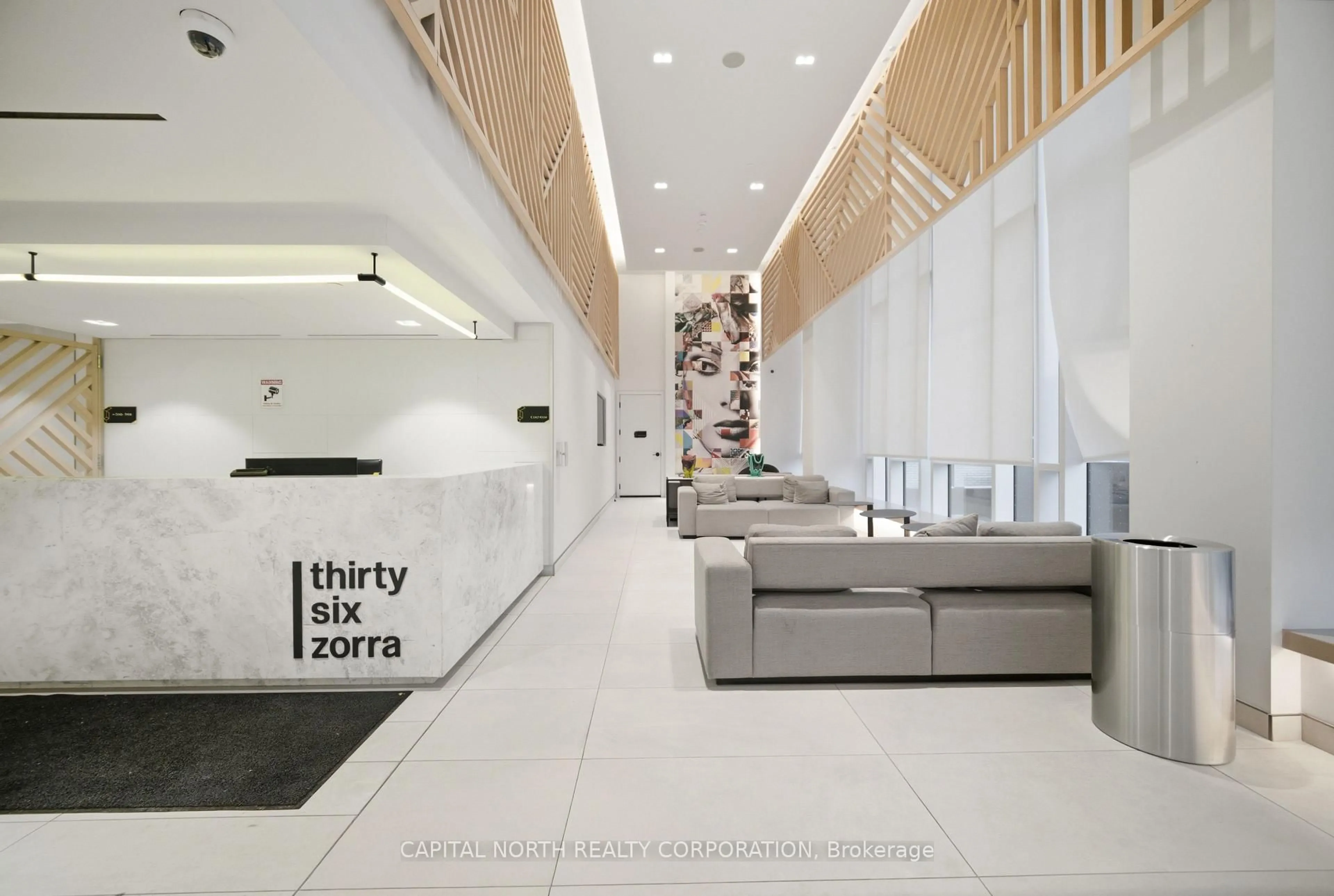 Lobby for 36 Zorra St #2606, Toronto Ontario M8Z 0G5