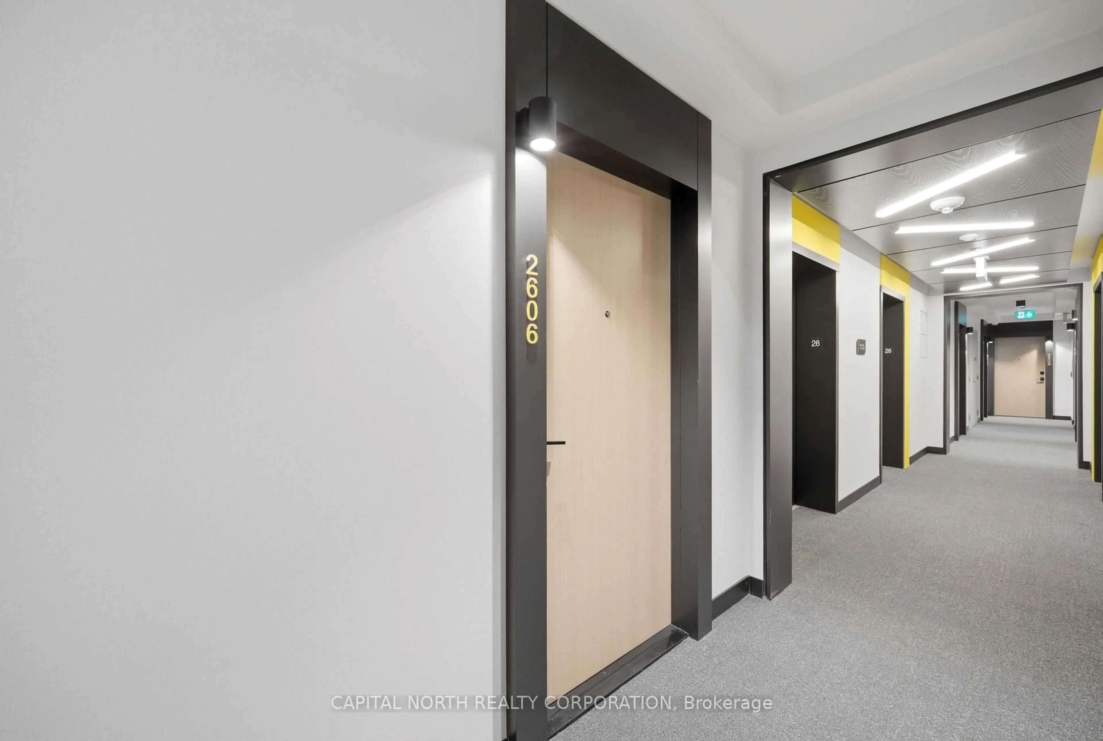 Indoor foyer for 36 Zorra St #2606, Toronto Ontario M8Z 0G5