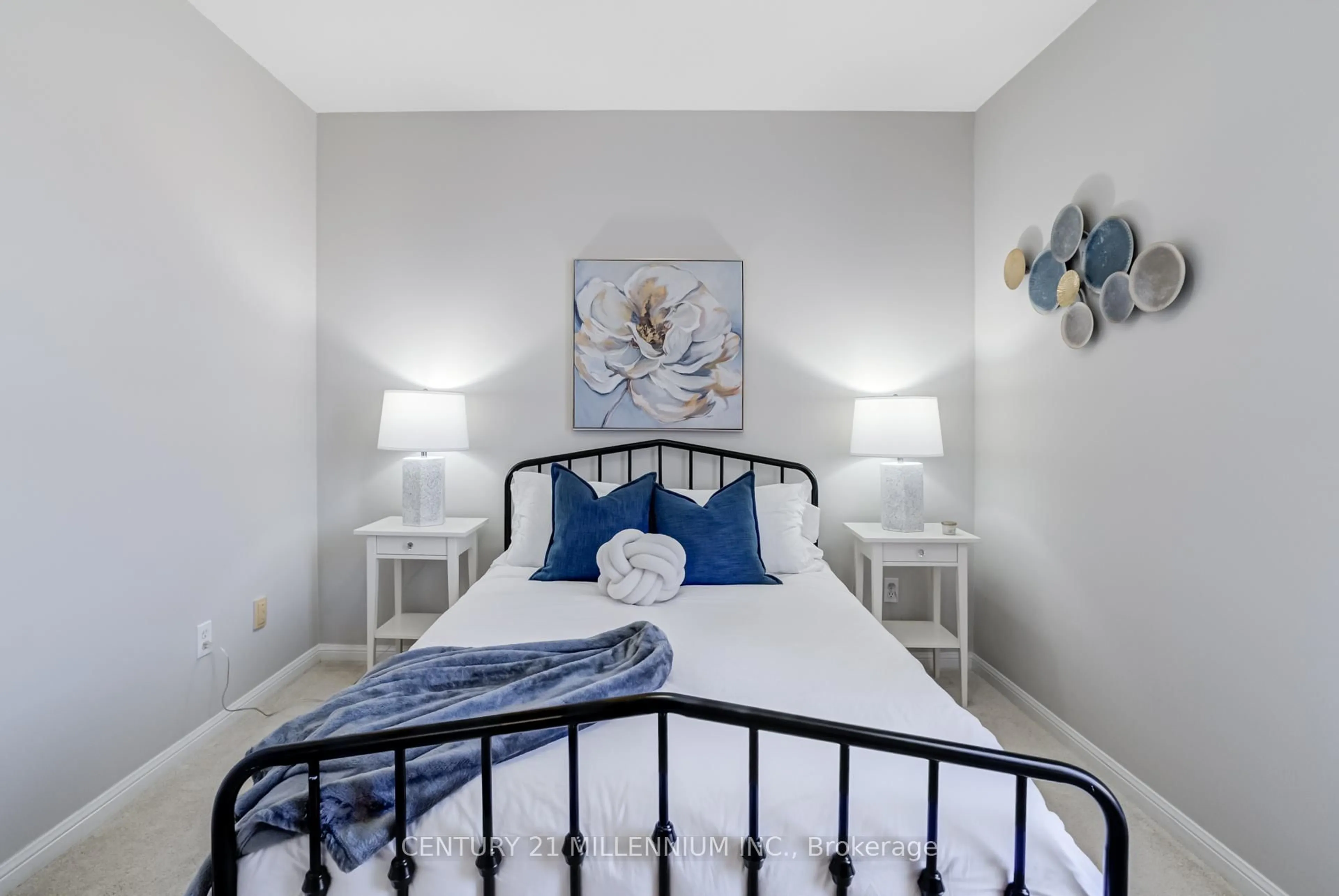 Bedroom with bed, unknown for 70 First St #206, Orangeville Ontario L9W 2E5