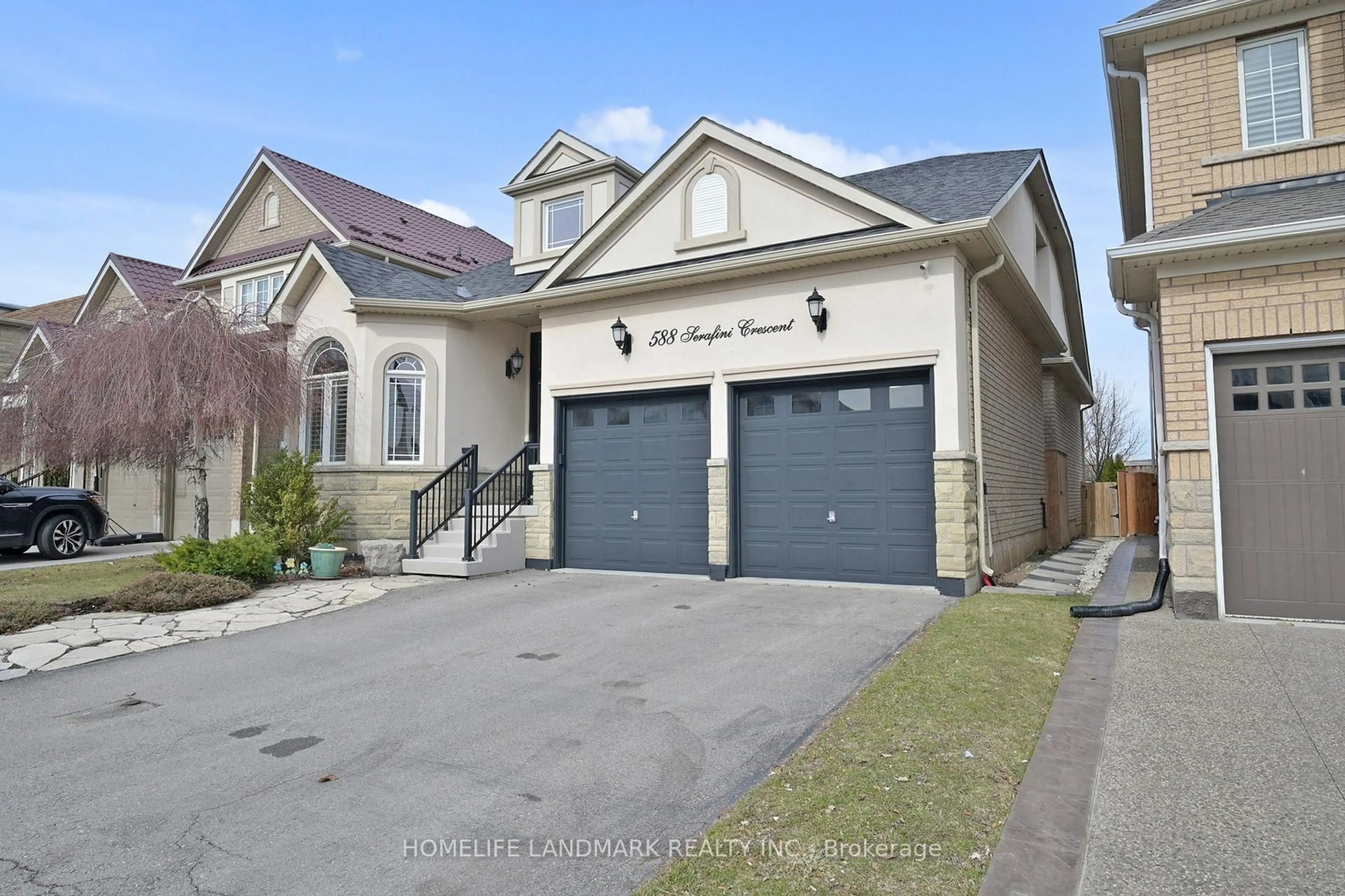 Home with brick exterior material, street for 588 Serafini Cres, Milton Ontario L9T 7P1