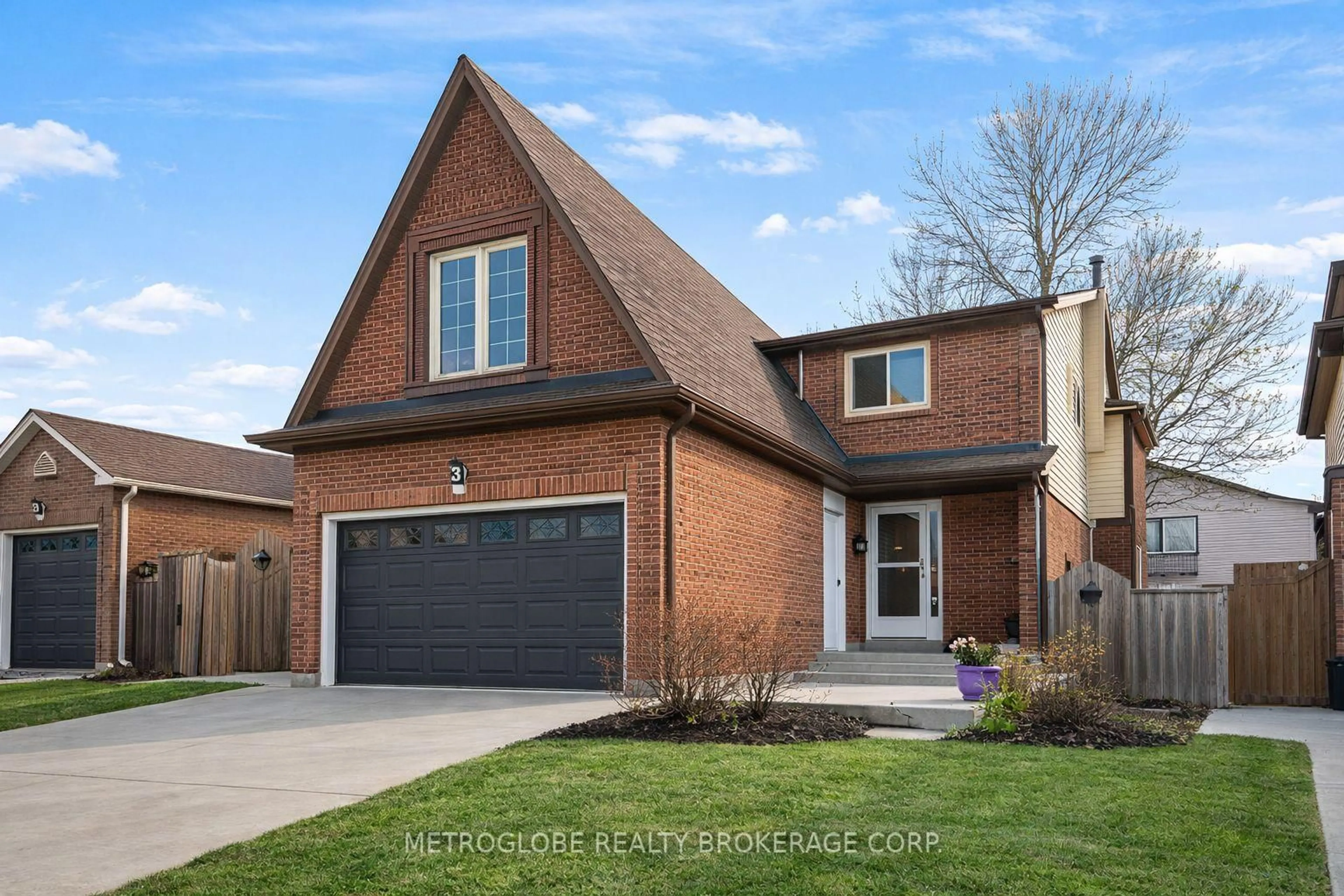Home with brick exterior material, street for 3 Gervais Dr, Brampton Ontario L6Y 2V2