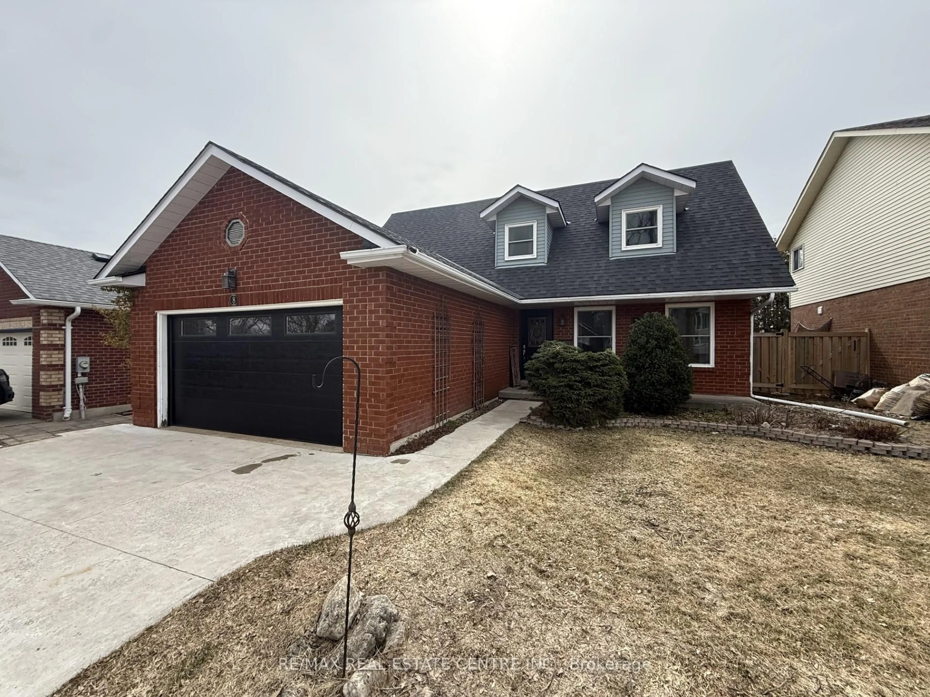 Home with brick exterior material, street for 8 Passmore Ave, Orangeville Ontario L9W 4E2