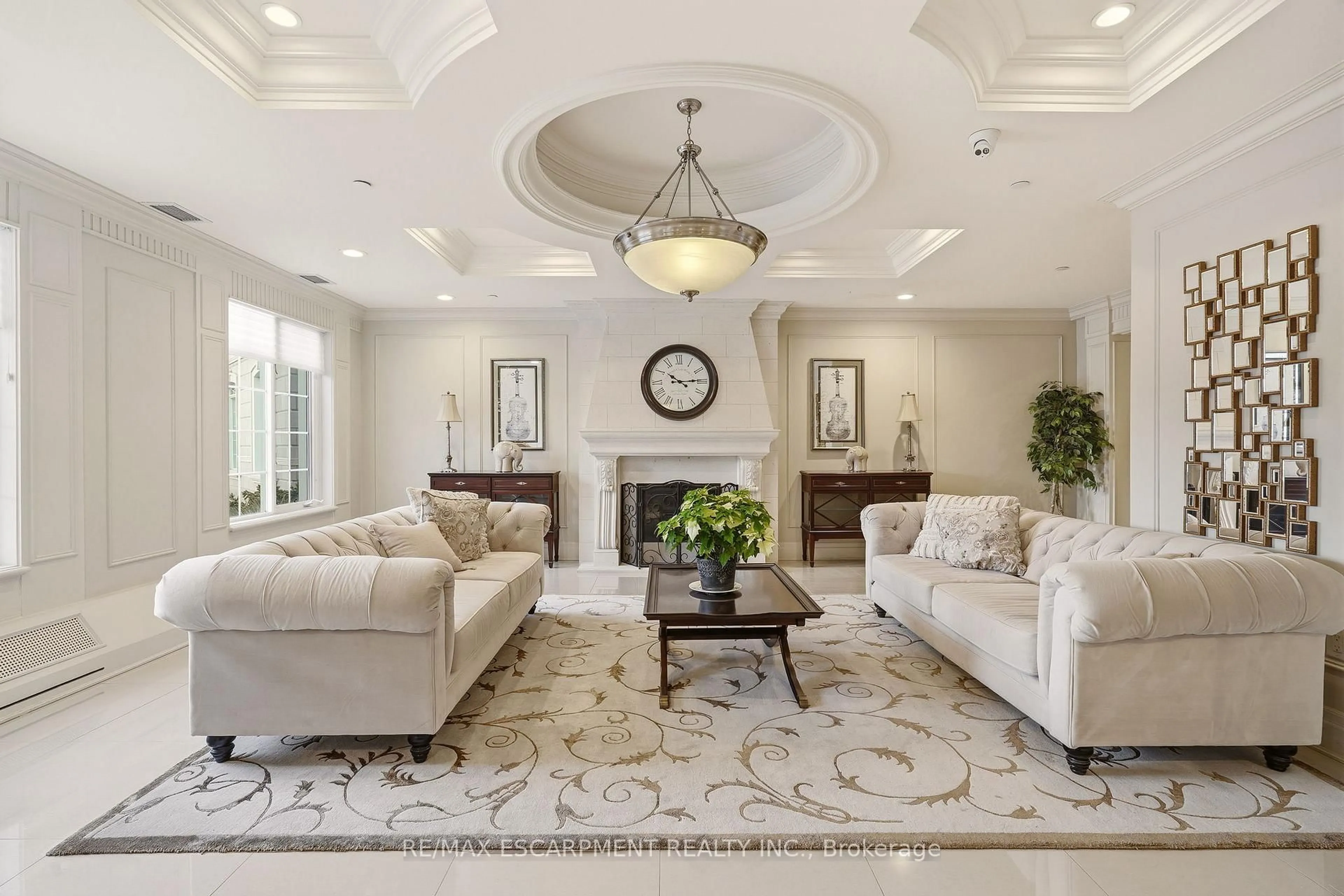 Living room with furniture, unknown for 2300 Upper Middle Rd #308, Oakville Ontario L6M 0T4