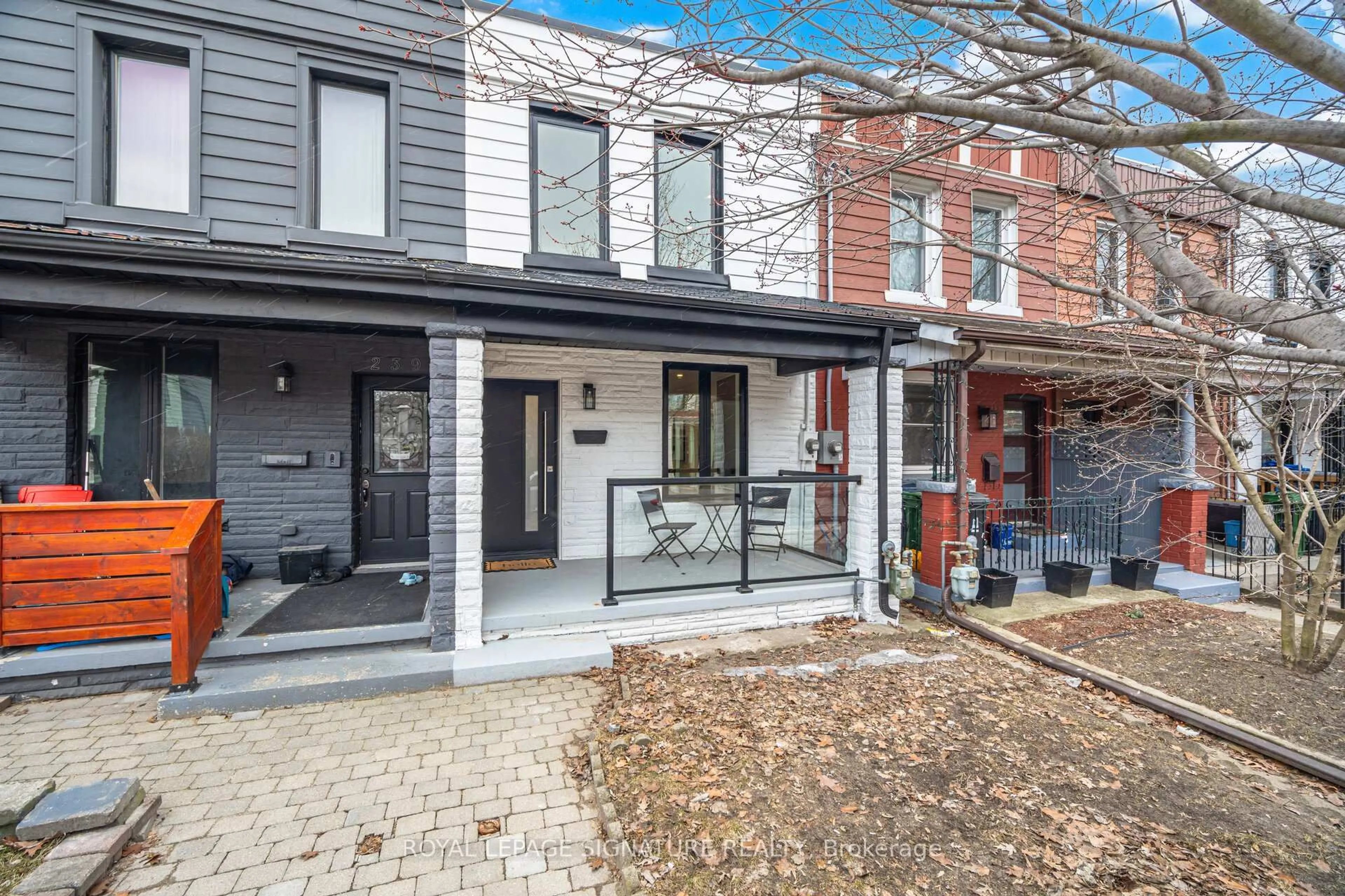 Home with brick exterior material, street for 241 Maria St, Toronto Ontario M6P 1W6