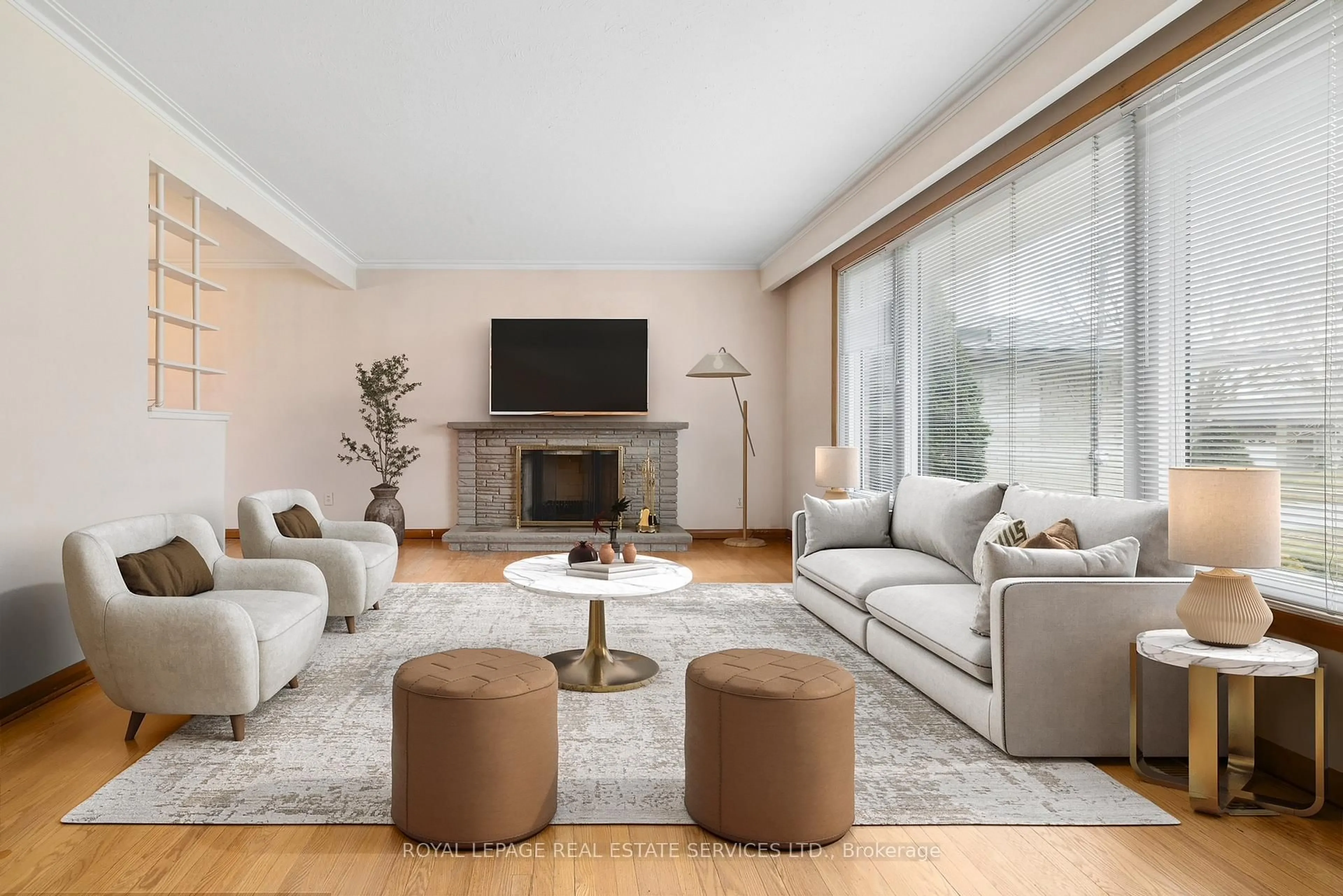 Living room with furniture, unknown for 51 Smithwood Dr, Toronto Ontario M9B 4S1