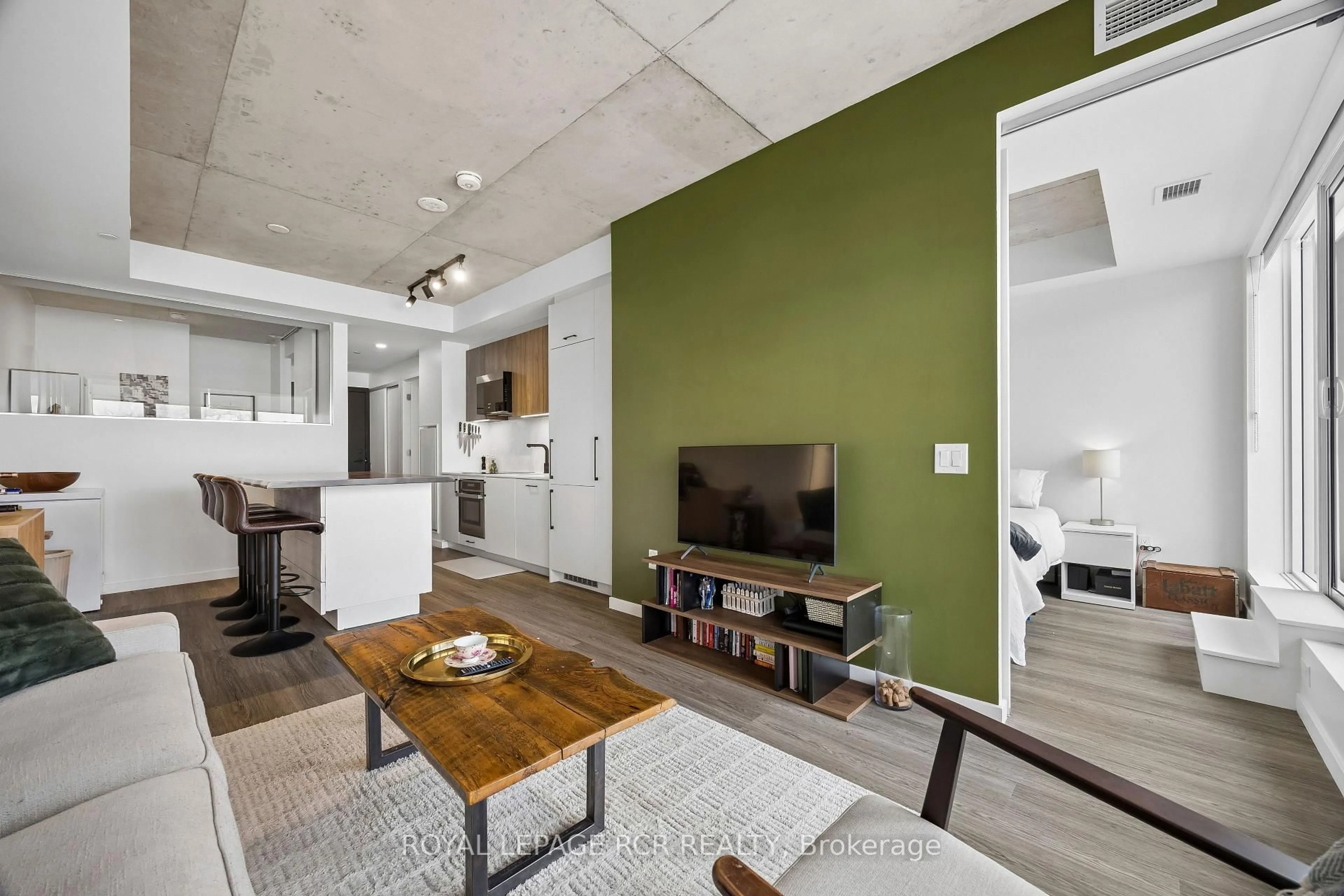 Open concept kitchen, unknown for 689 The Queensway #321, Toronto Ontario M8Y 0C8