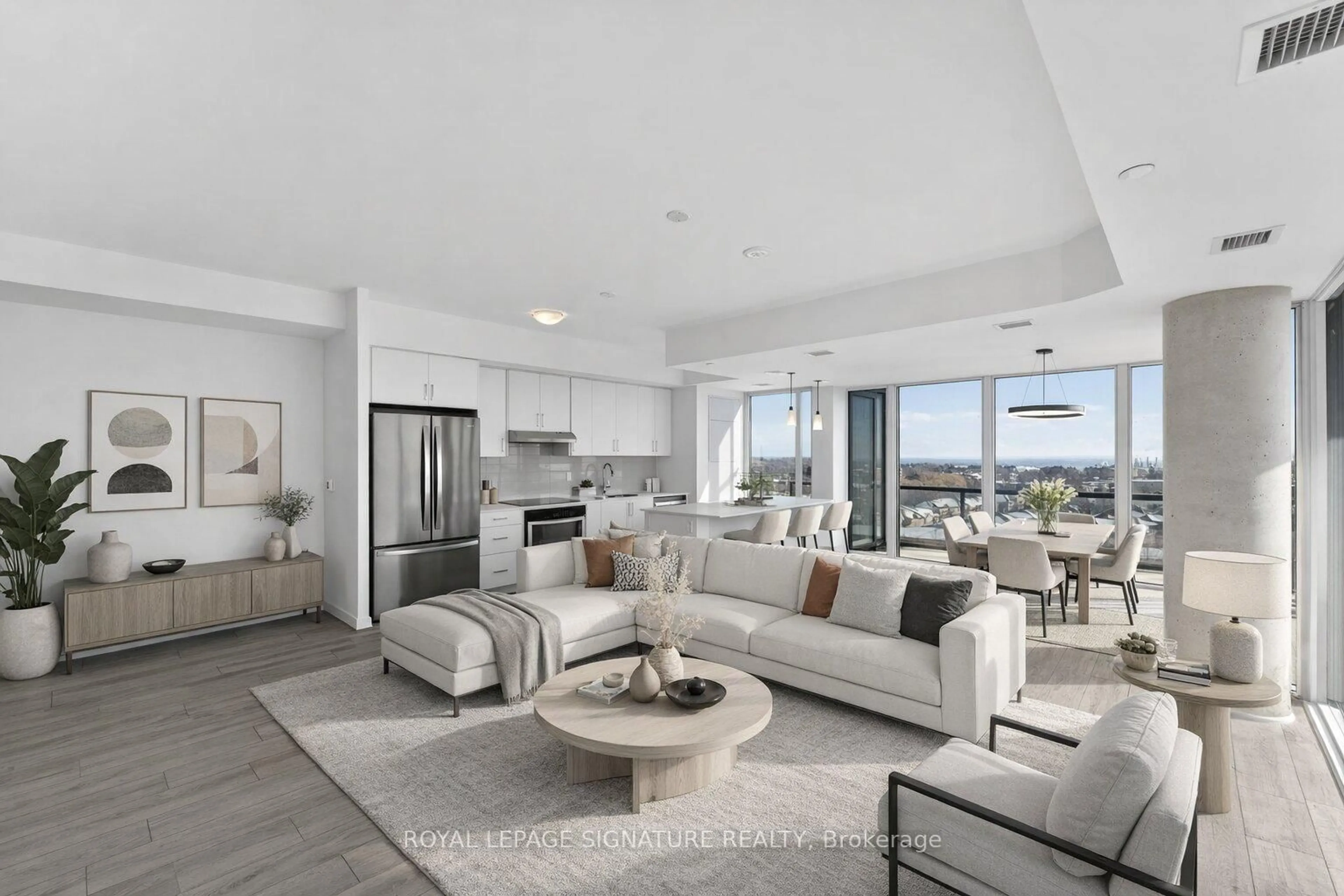 Living room with furniture, unknown for 1035 Southdown Rd #1008, Mississauga Ontario L5J 0A2