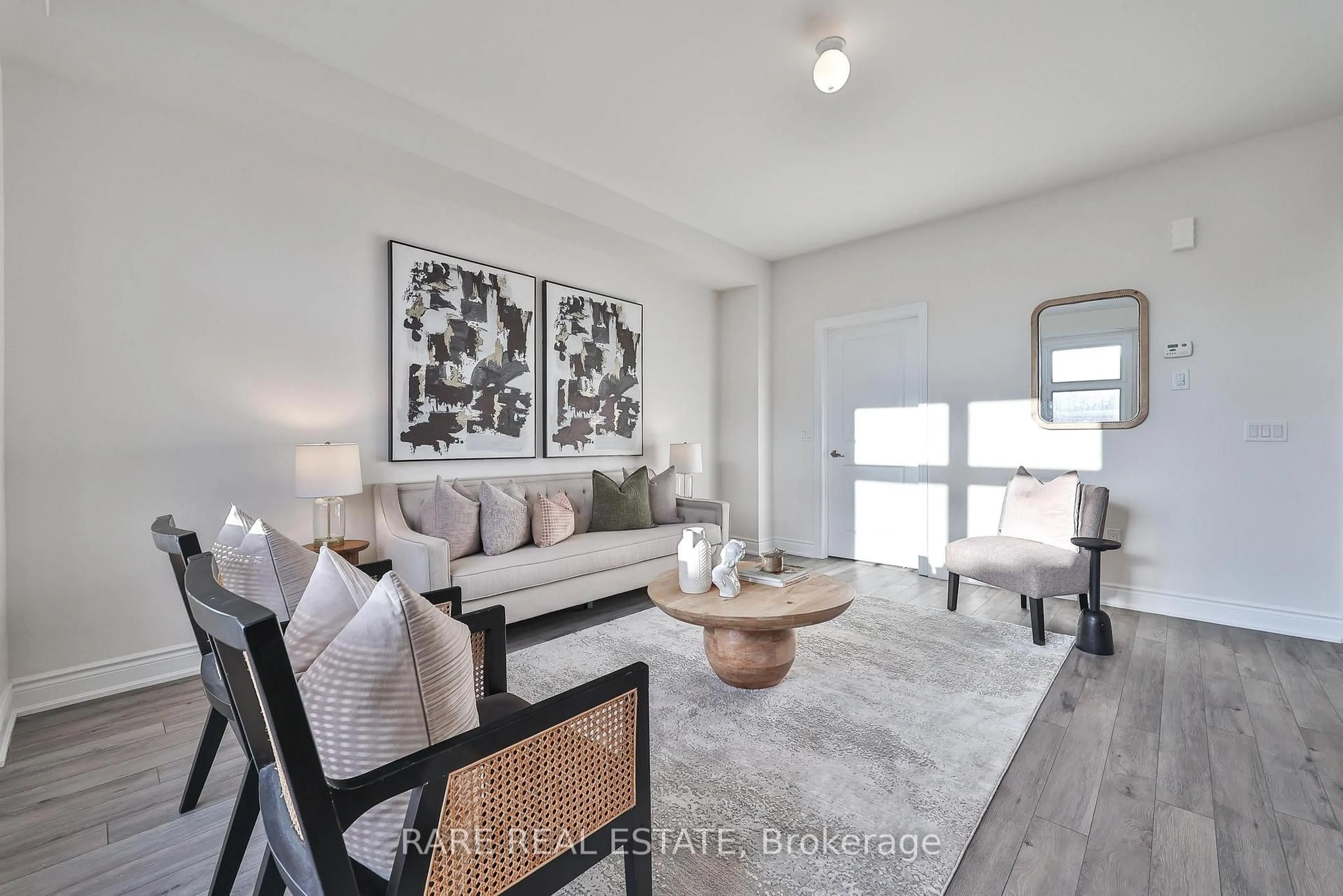 Living room with furniture, unknown for 6 Tarmola Park Crt, Toronto Ontario M9L 0A6