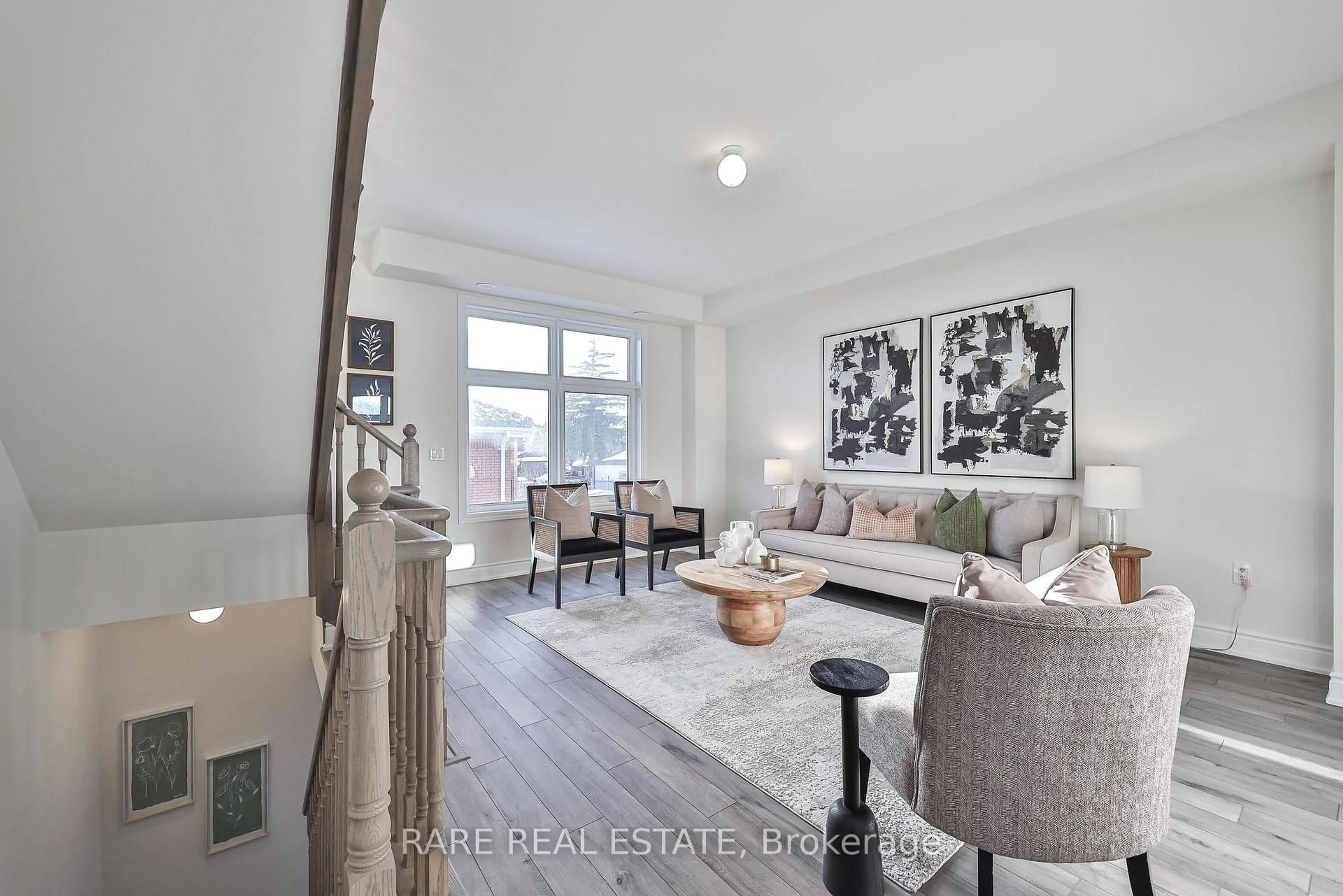 Living room with furniture, unknown for 6 Tarmola Park Crt, Toronto Ontario M9L 0A6