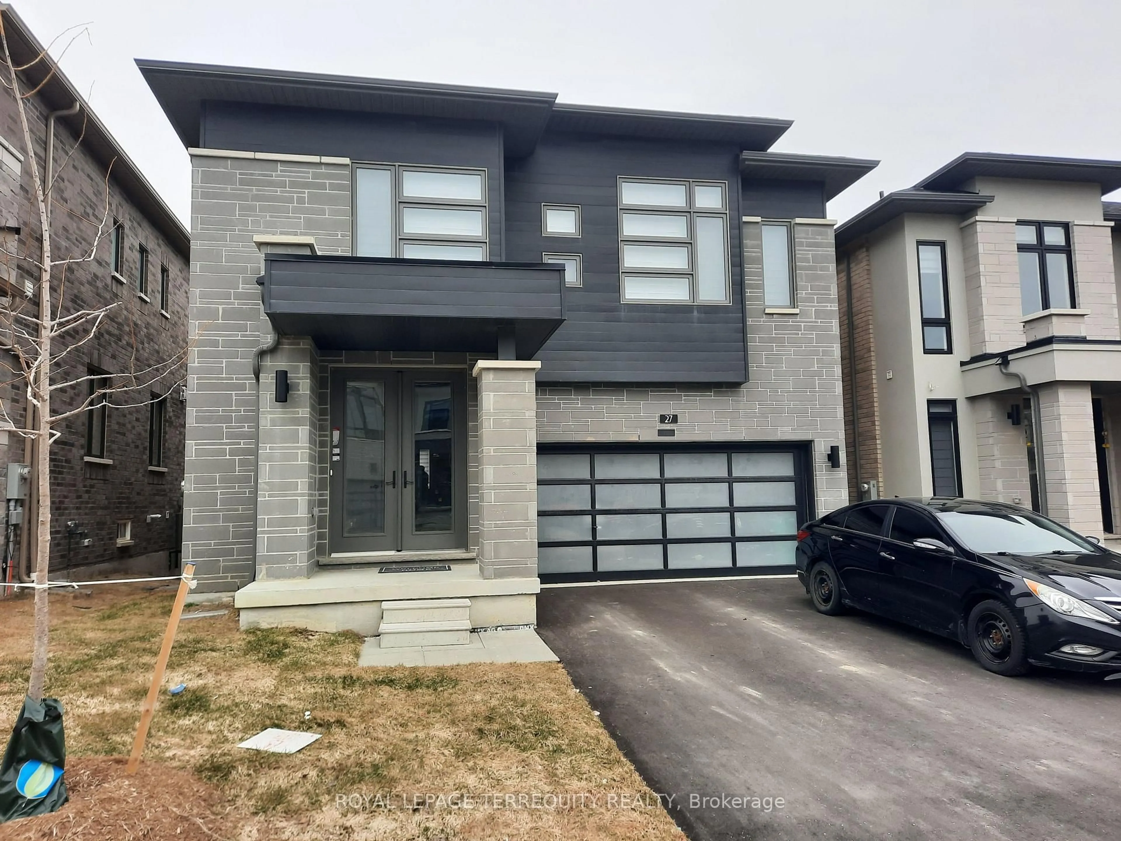 Home with brick exterior material, street for 27 Keyworth Cres, Brampton Ontario L6R 4E8