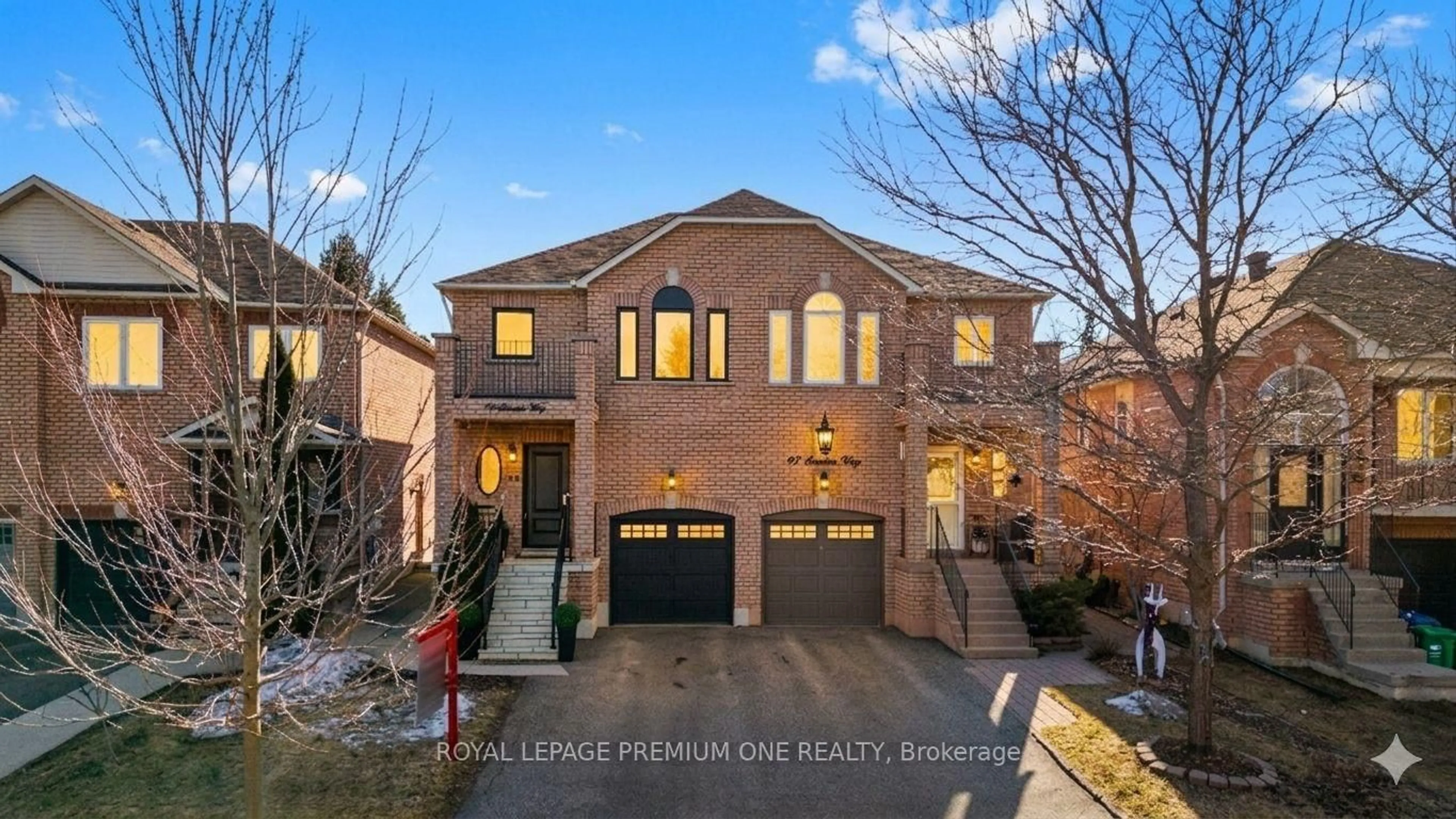 Home with brick exterior material, street for 99 Senator Way, Caledon Ontario L7S 2S6