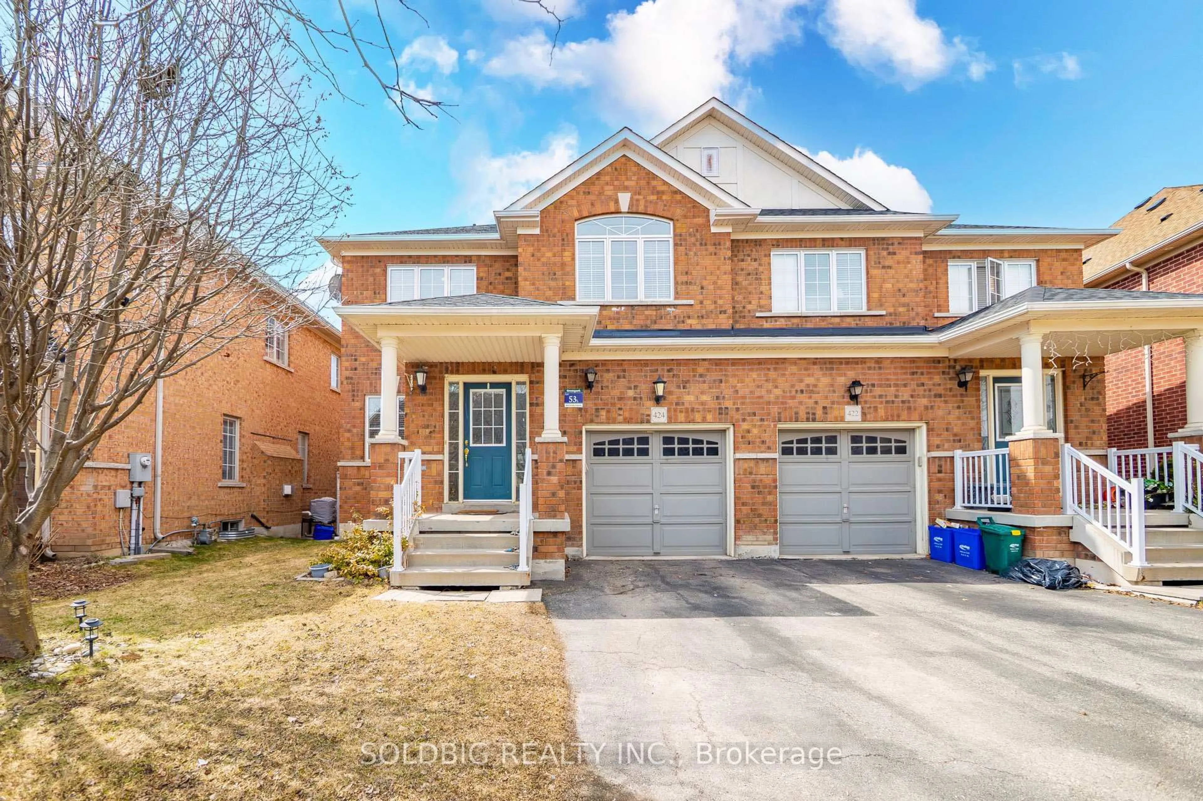 Home with brick exterior material, street for 424 Chandler Cres, Milton Ontario L9T 0S9