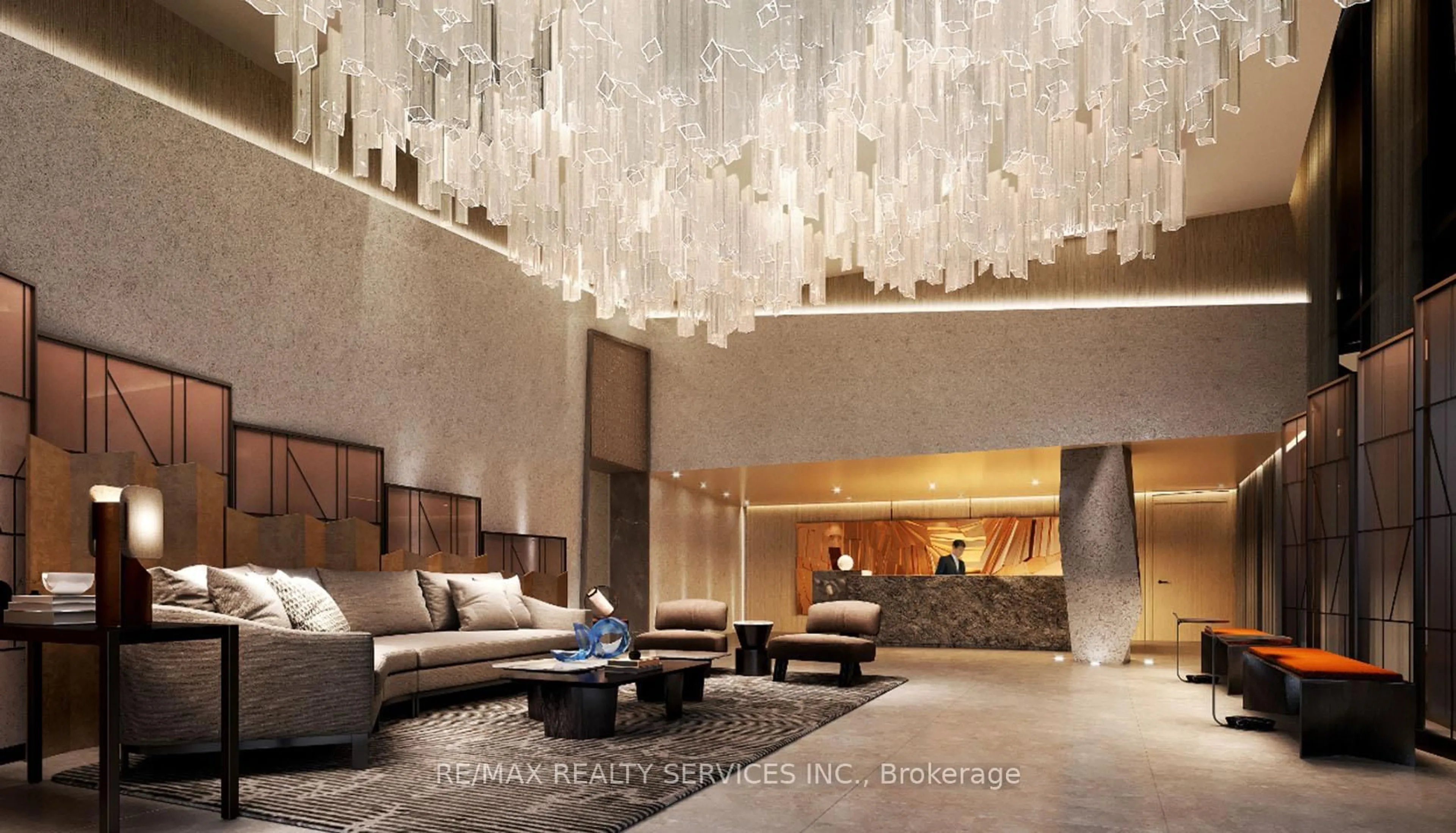 Lobby for 60 Central Park Road Way #1405, Toronto Ontario M9A 3K1