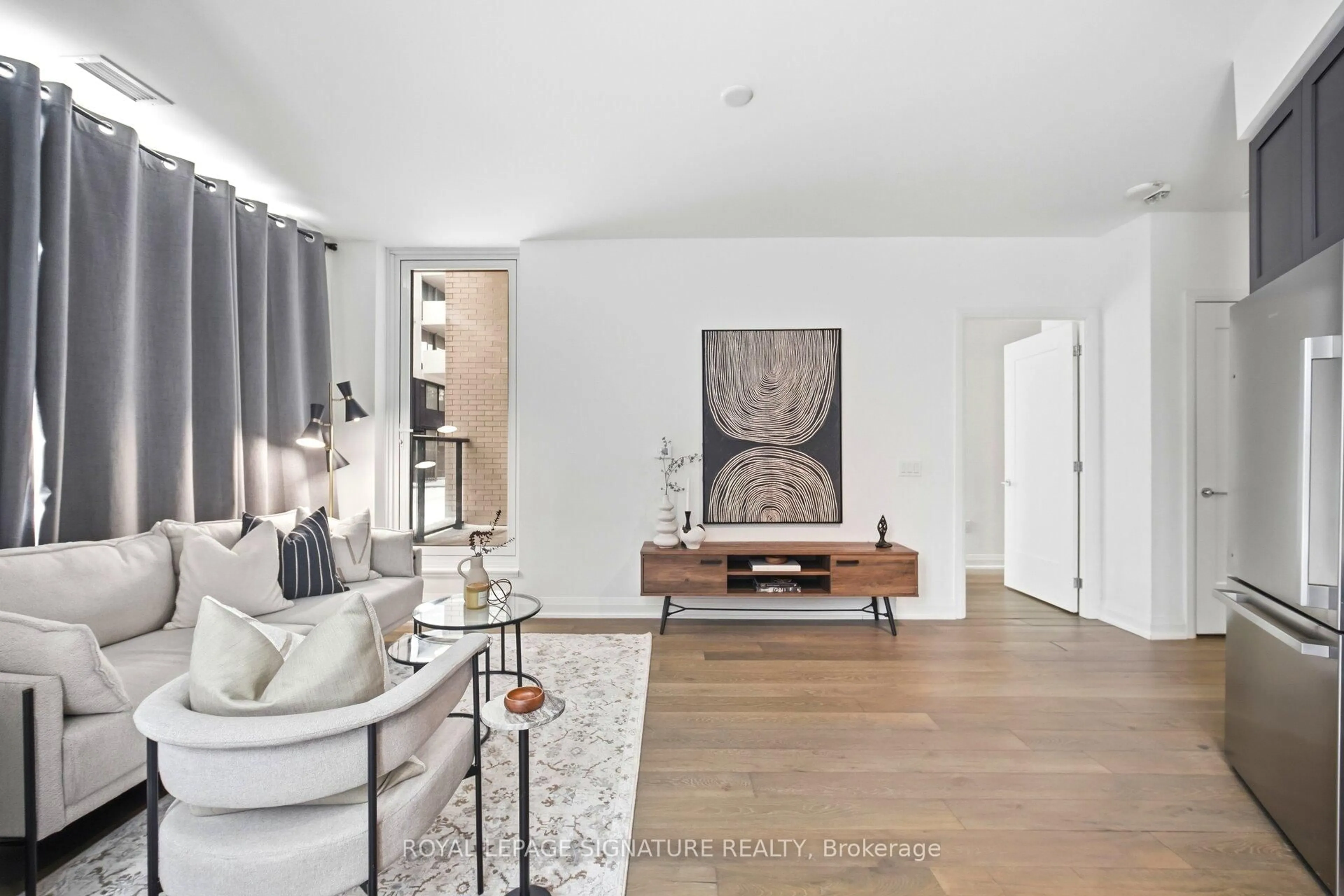 Living room with furniture, unknown for 293 The Kingsway #109, Toronto Ontario M9A 0E8