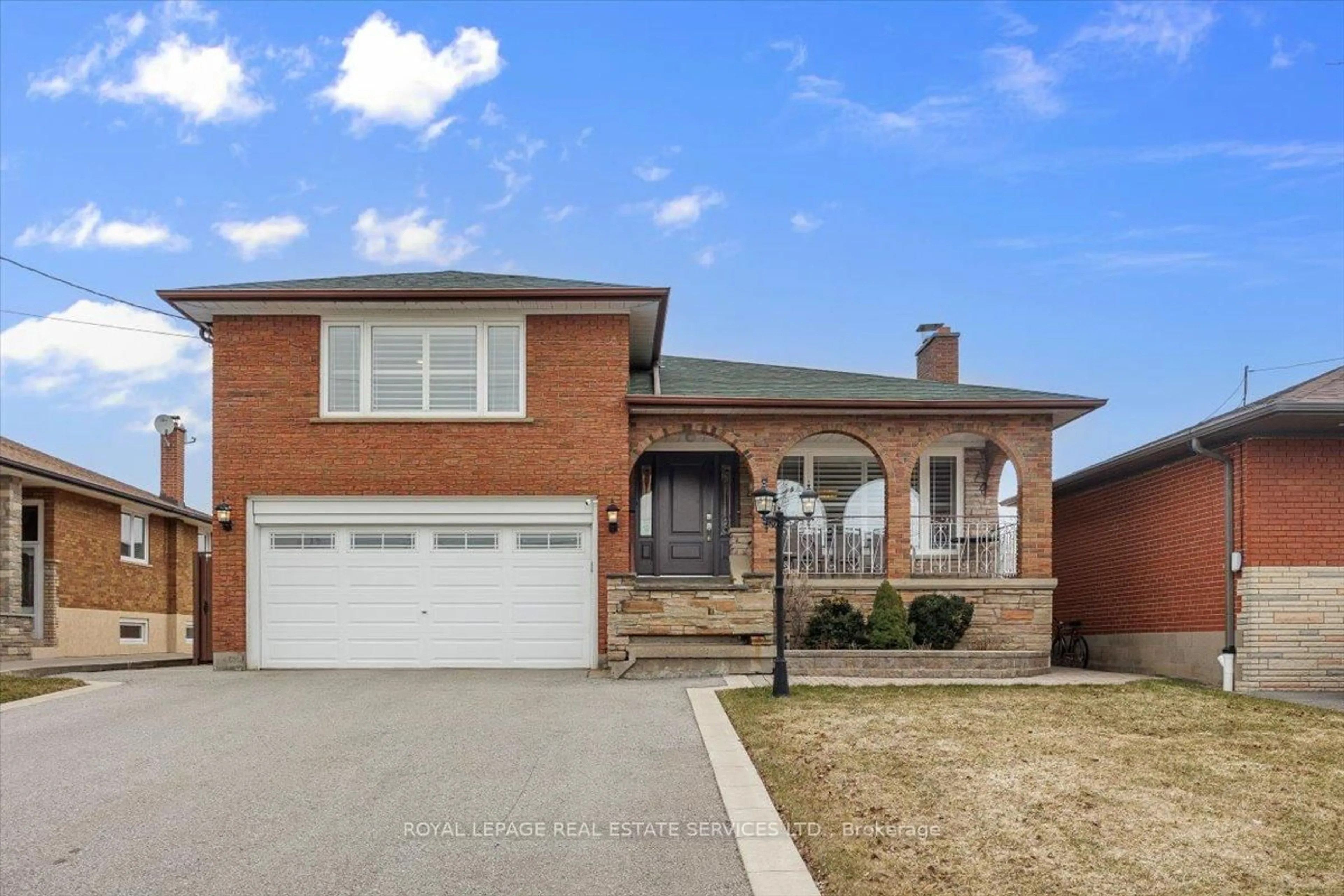 Home with brick exterior material, street for 91 Macleod St, Toronto Ontario M6L 2M8