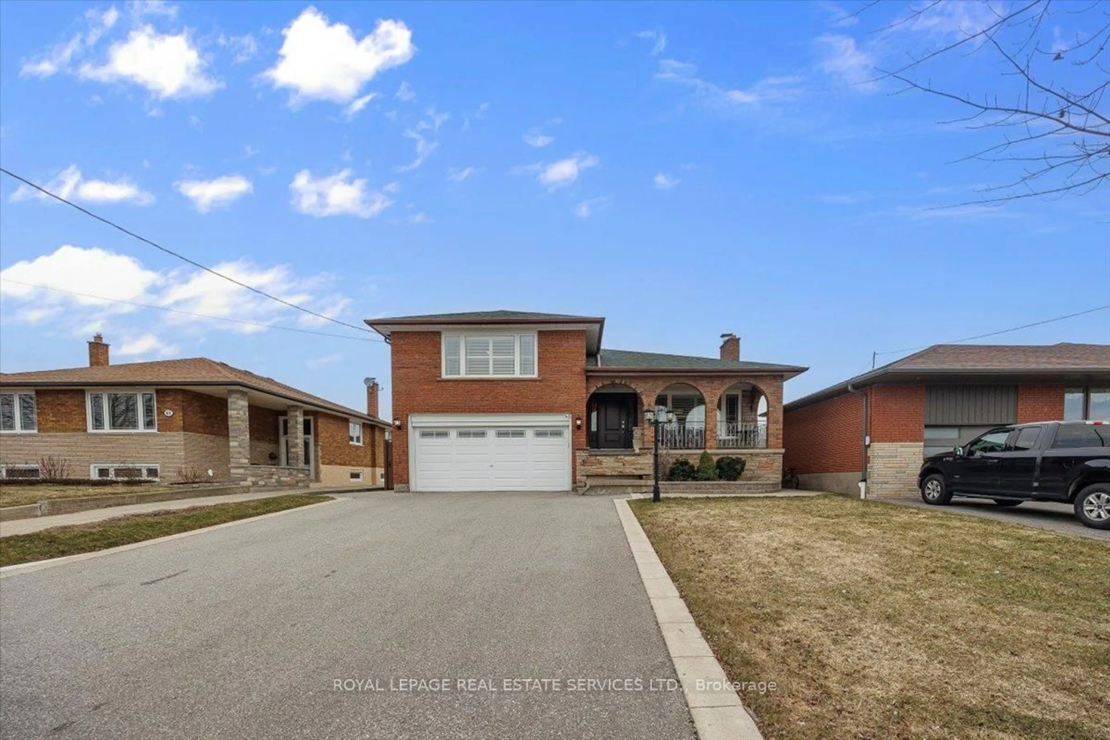 Home with brick exterior material, street for 91 Macleod St, Toronto Ontario M6L 2M8