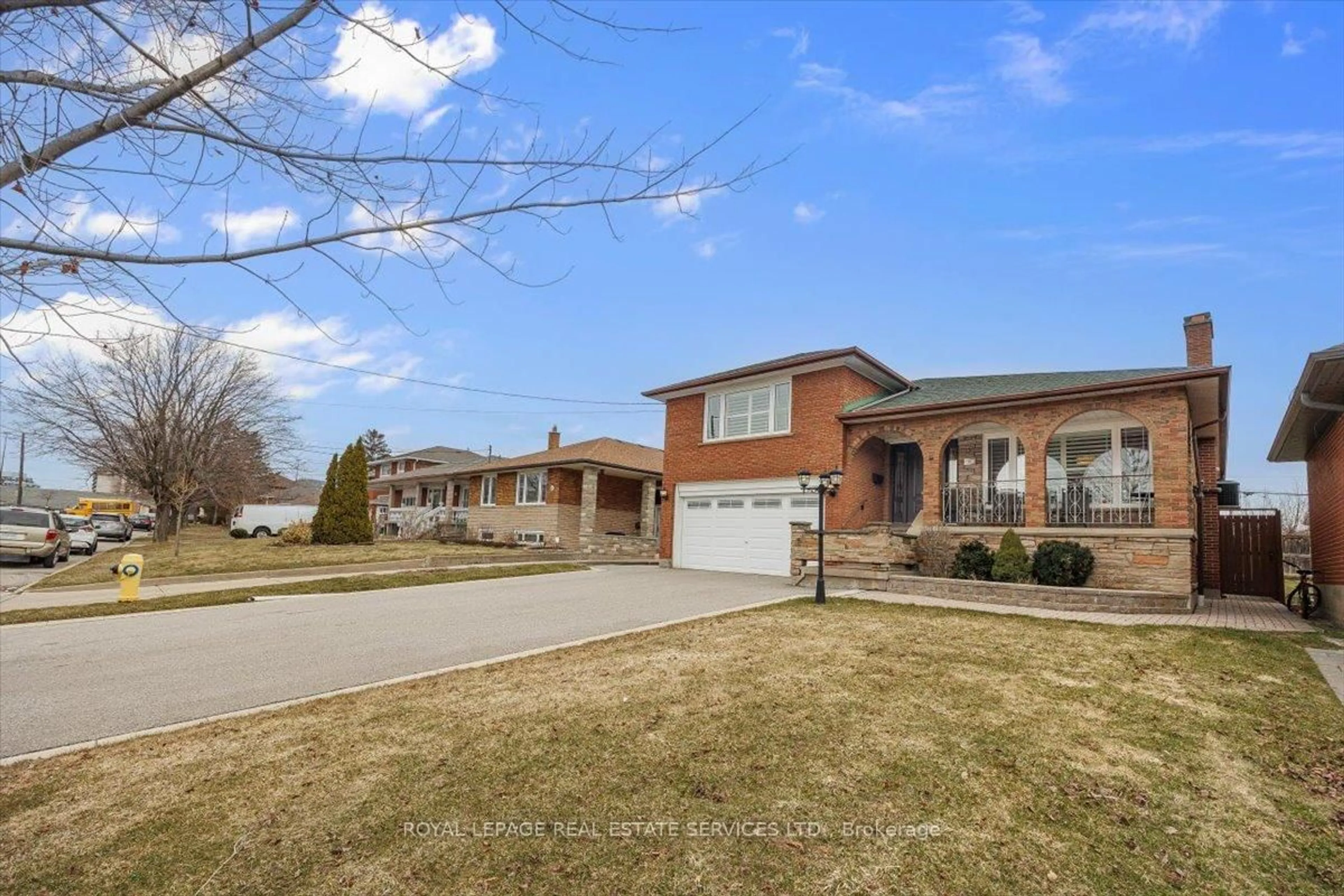 Home with brick exterior material, street for 91 Macleod St, Toronto Ontario M6L 2M8