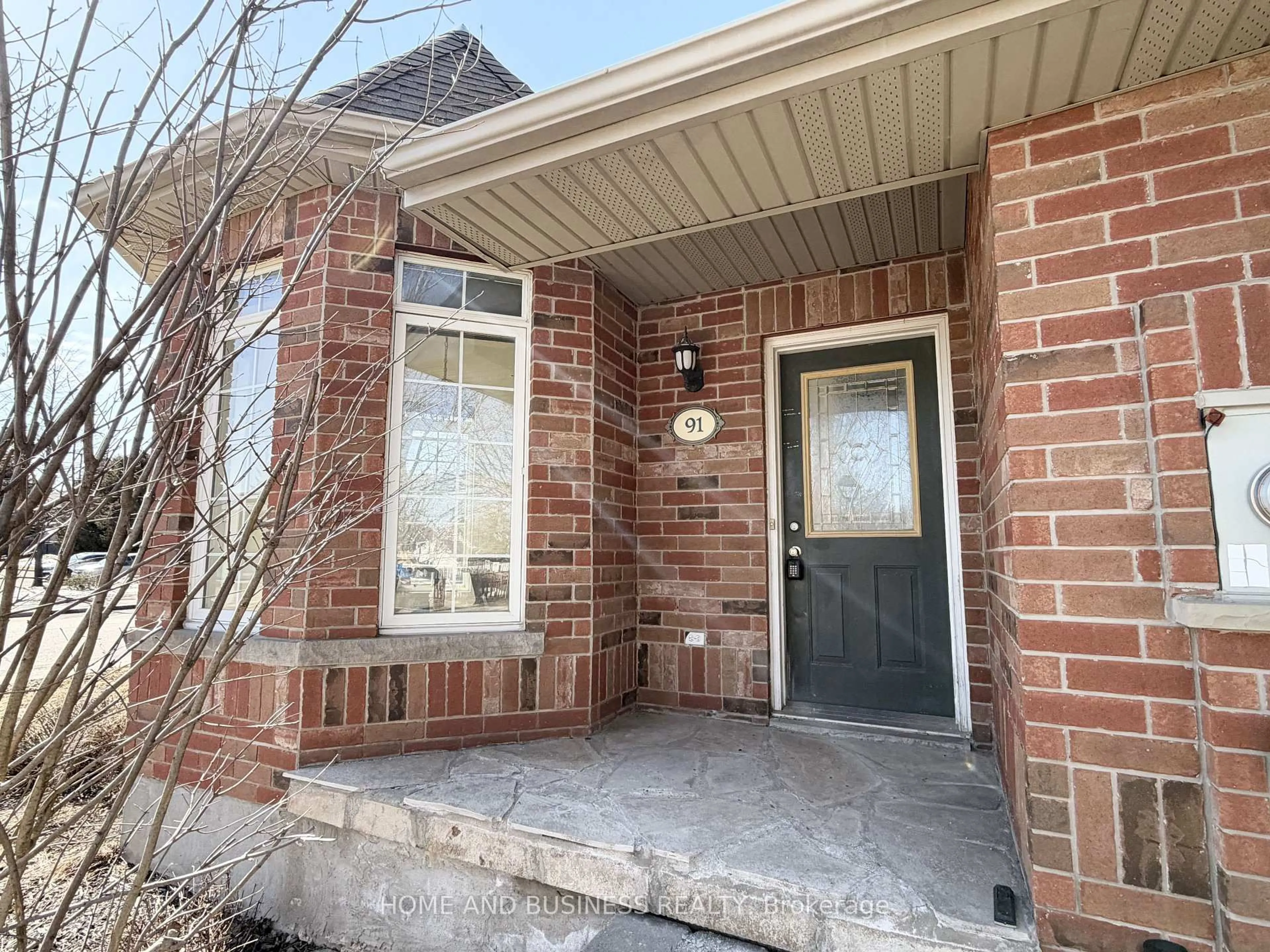 Home with brick exterior material, street for 91 Montgomery Blvd, Orangeville Ontario L9W 5H6