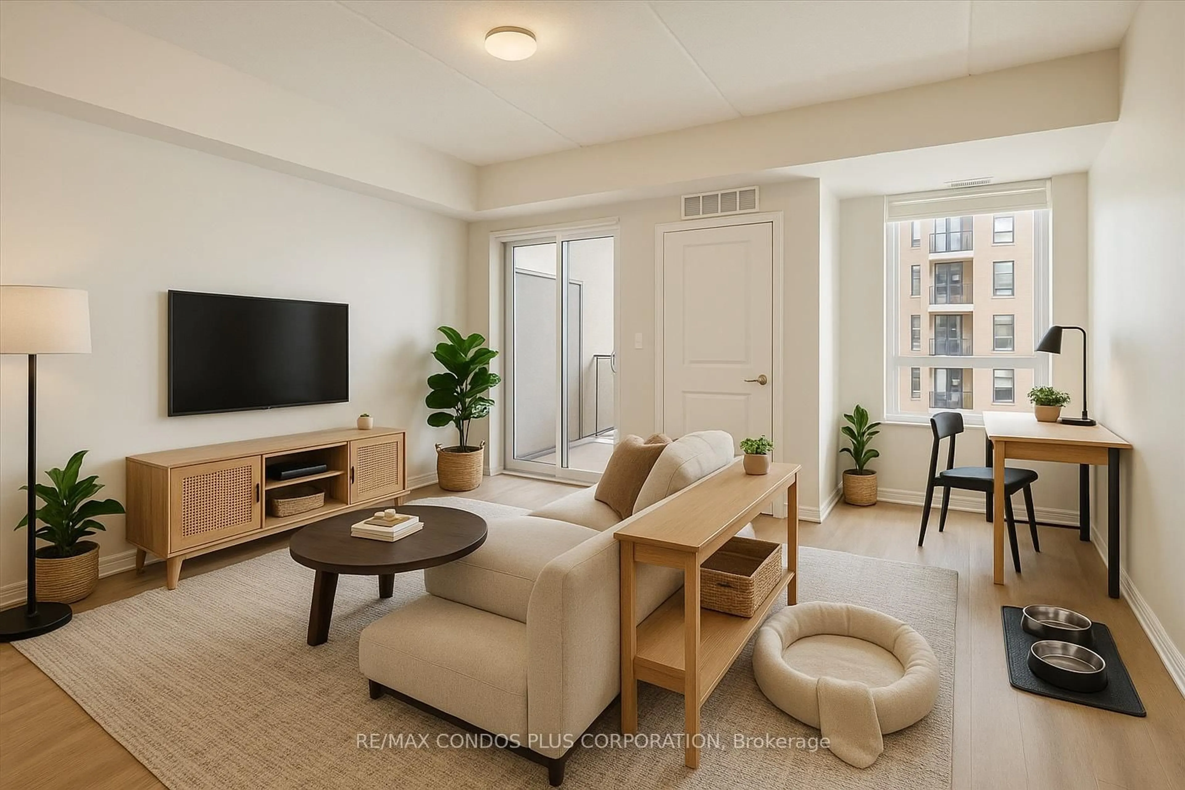 Living room with furniture, unknown for 620 Sauve St #301, Milton Ontario L9T 9A5