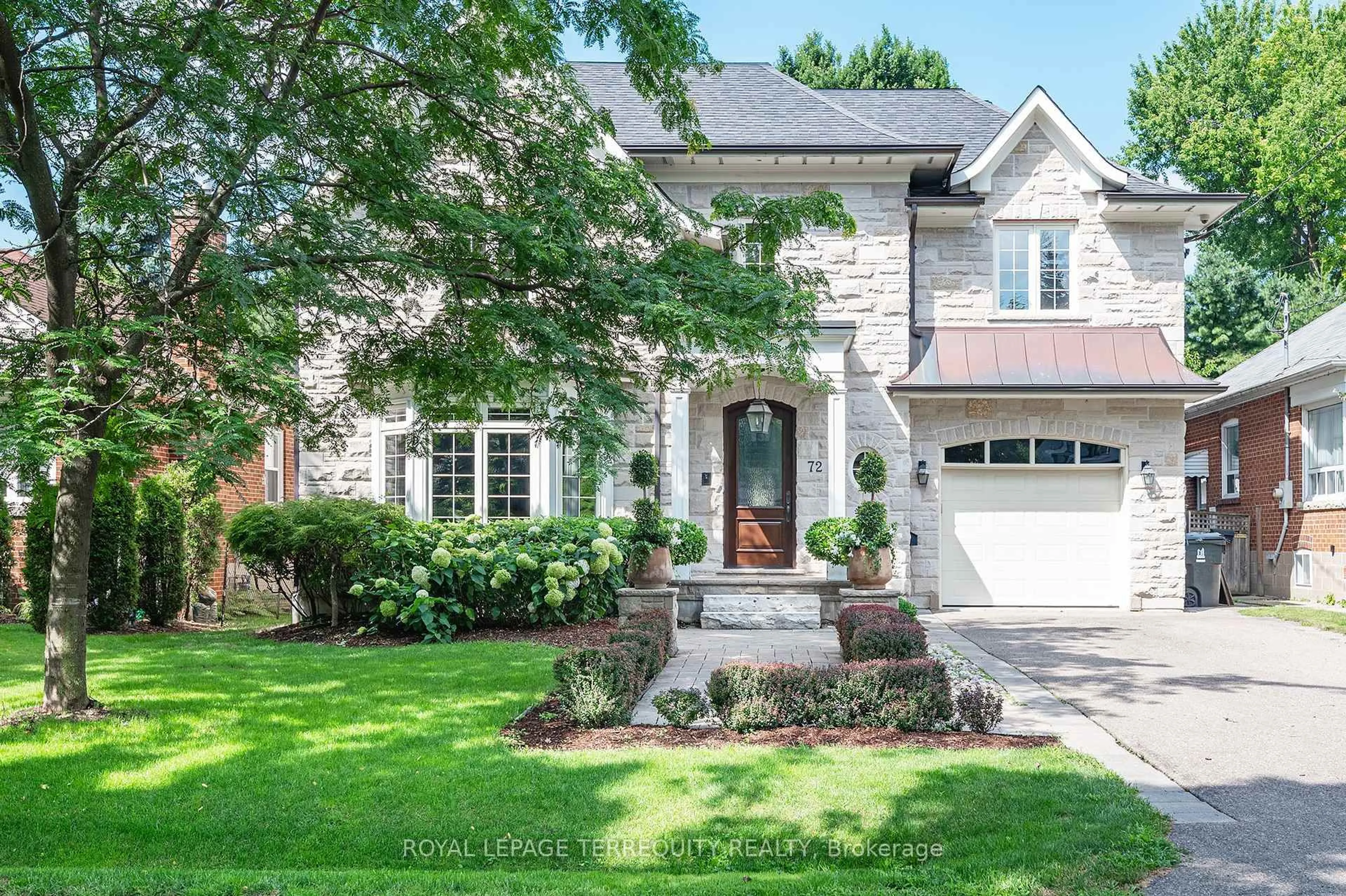 Home with brick exterior material, street for 72 EAGLE Rd, Toronto Ontario M8Z 4J2