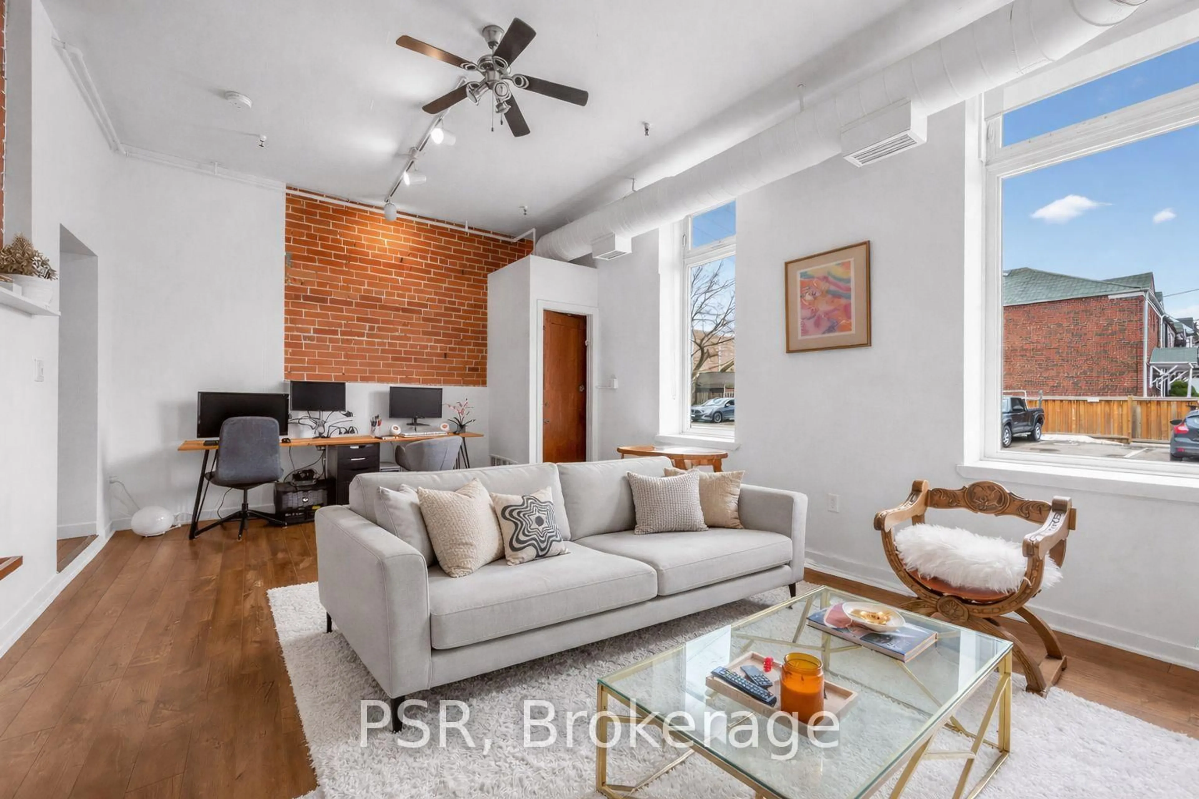 Living room with furniture, unknown for 121 Prescott Ave #4, Toronto Ontario M6N 3G8