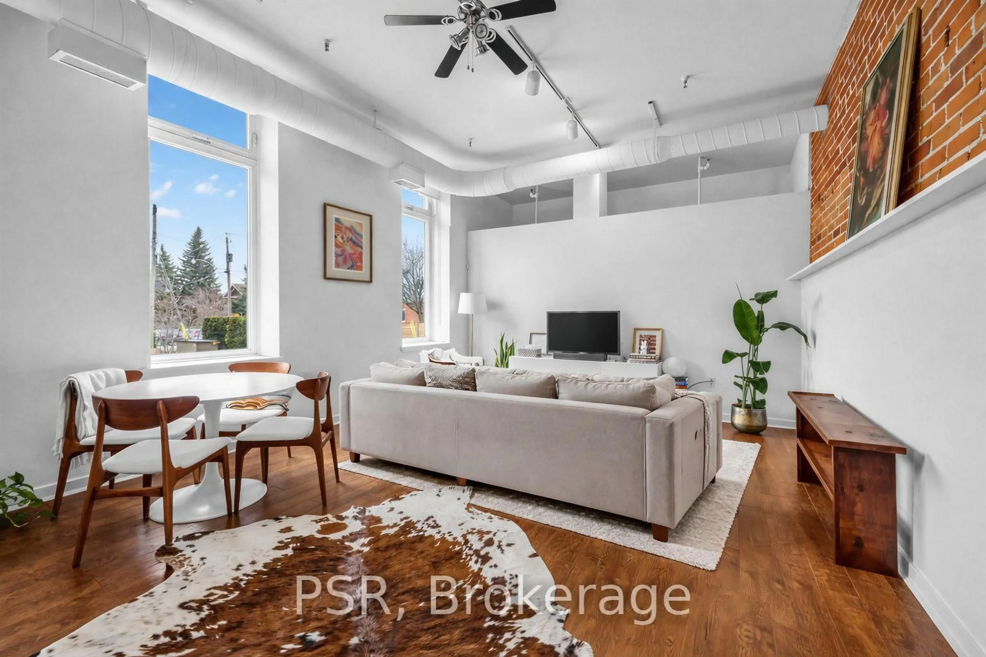 Living room with furniture, unknown for 121 Prescott Ave #4, Toronto Ontario M6N 3G8